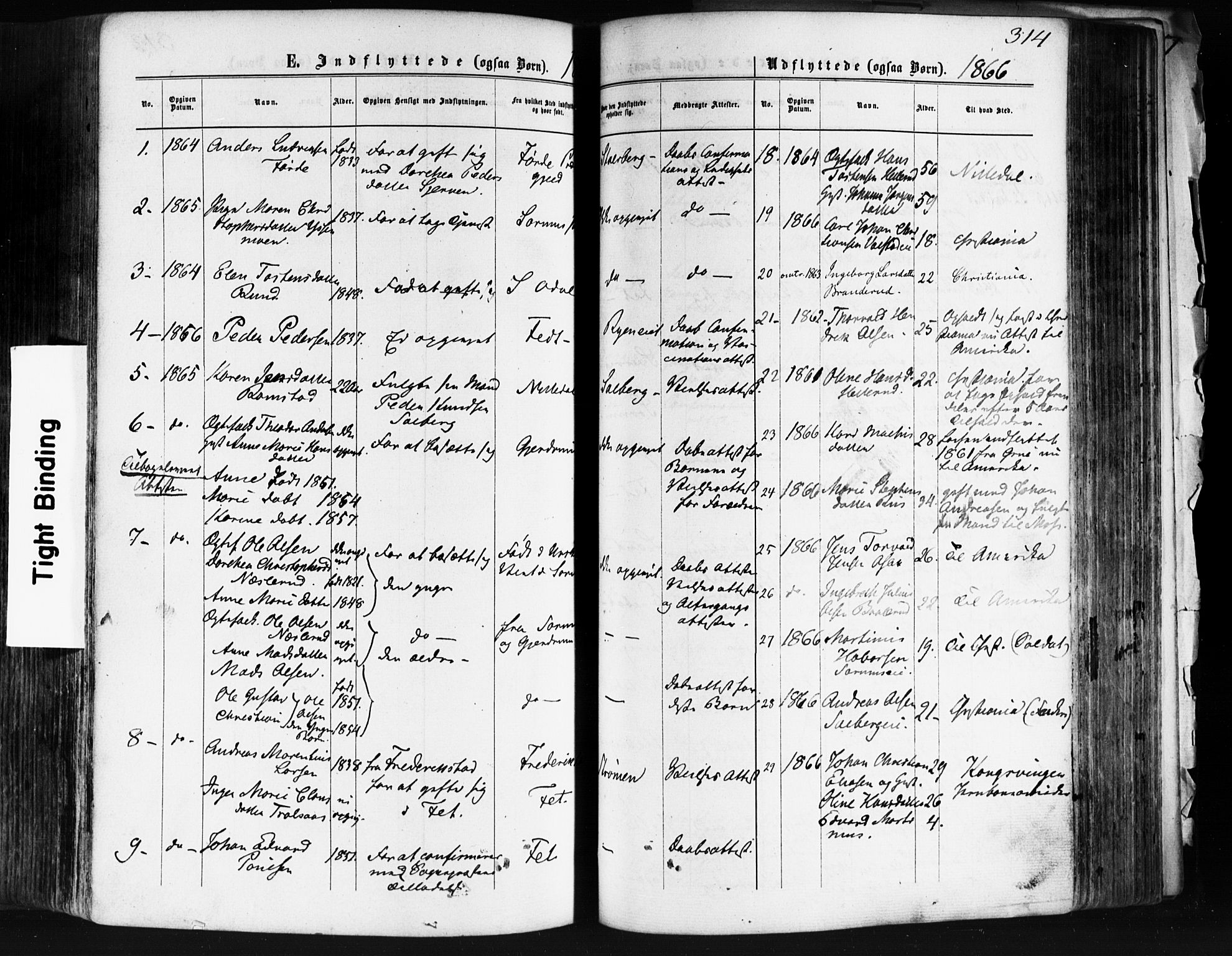 Skedsmo prestekontor Kirkebøker, SAO/A-10033a/F/Fa/L0011: Parish register (official) no. I 11, 1866-1876, p. 314
