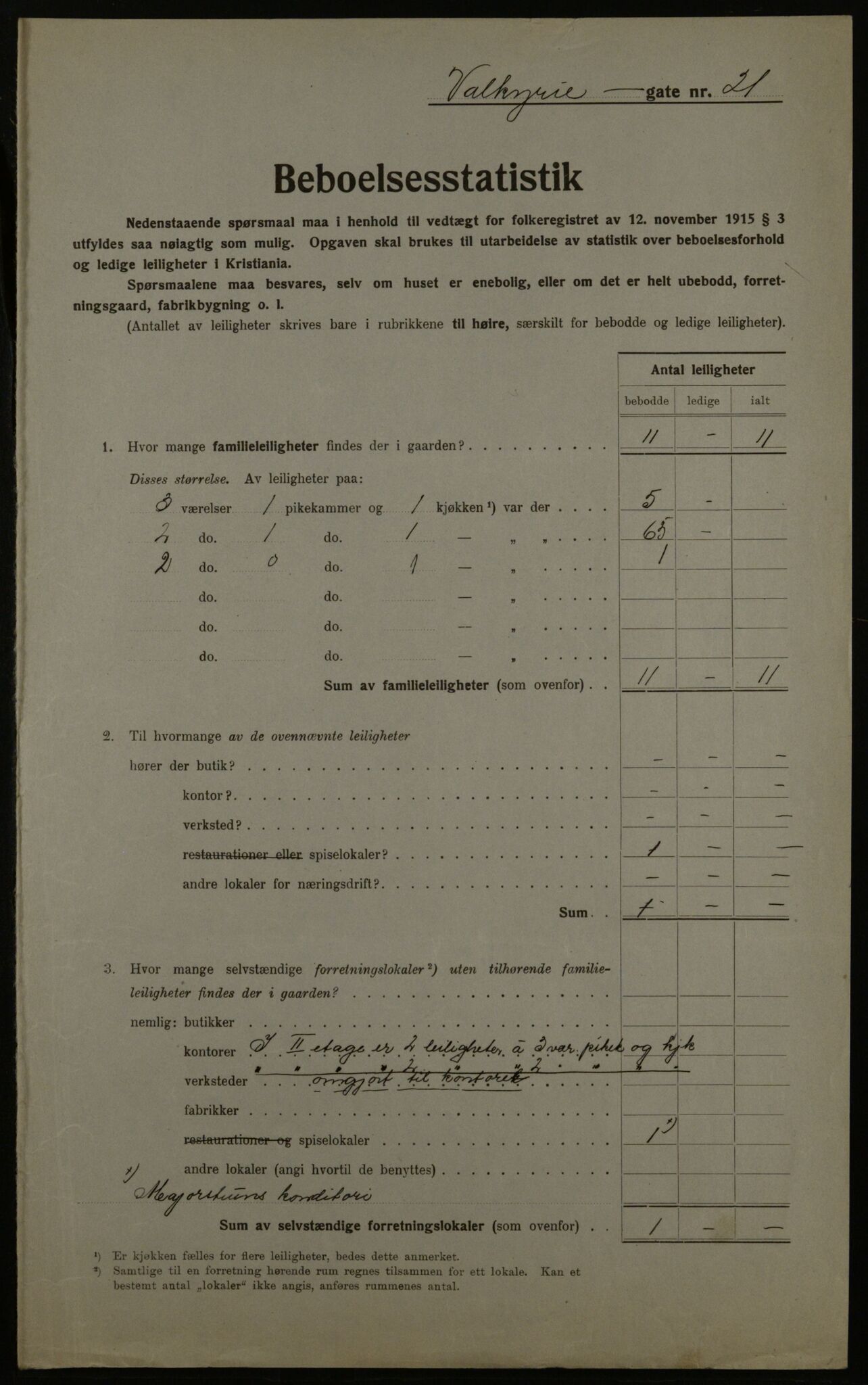 OBA, Municipal Census 1923 for Kristiania, 1923, p. 134655