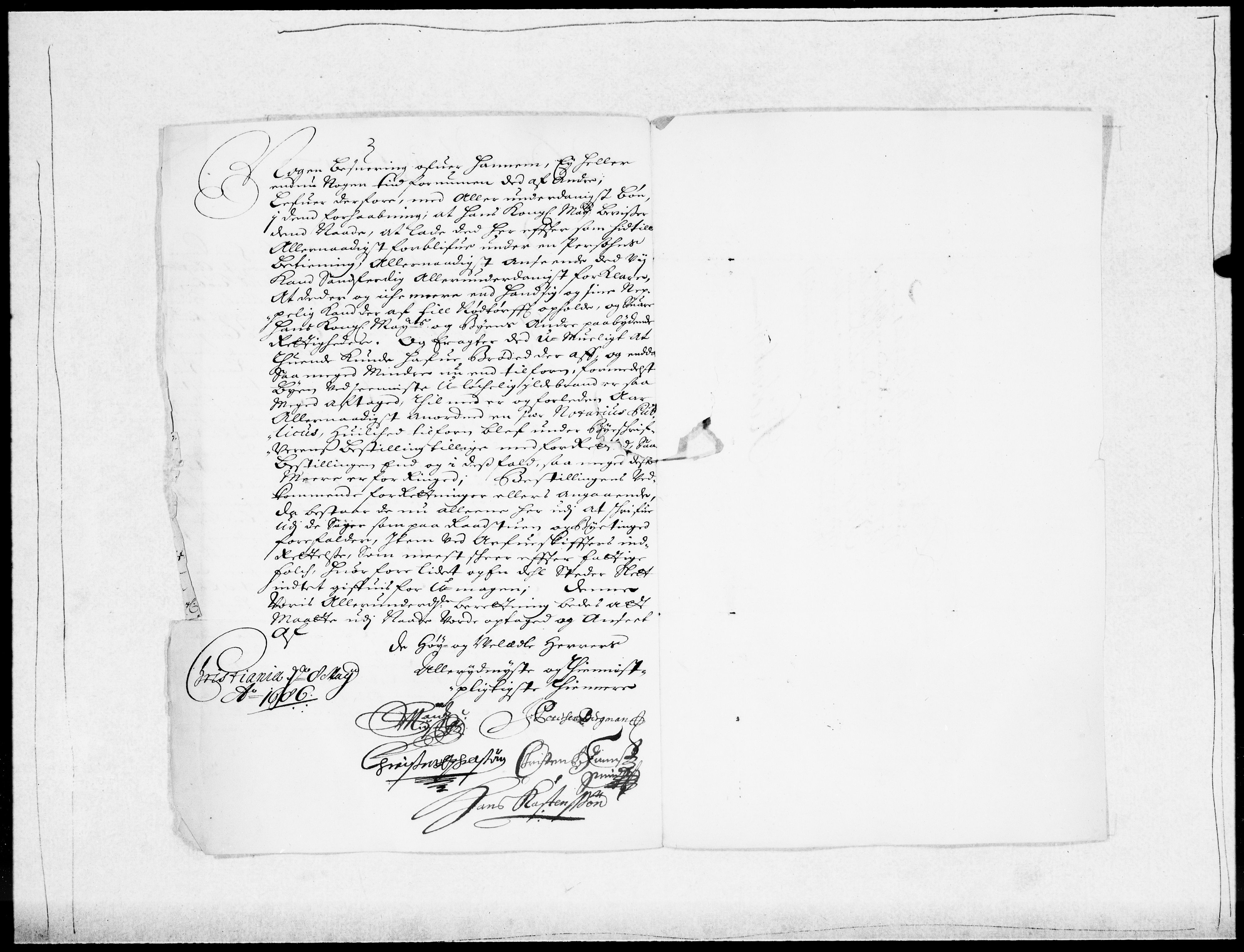 Danske Kanselli 1572-1799, AV/RA-EA-3023/F/Fc/Fcc/Fcca/L0040: Norske innlegg 1572-1799, 1686-1687, p. 174