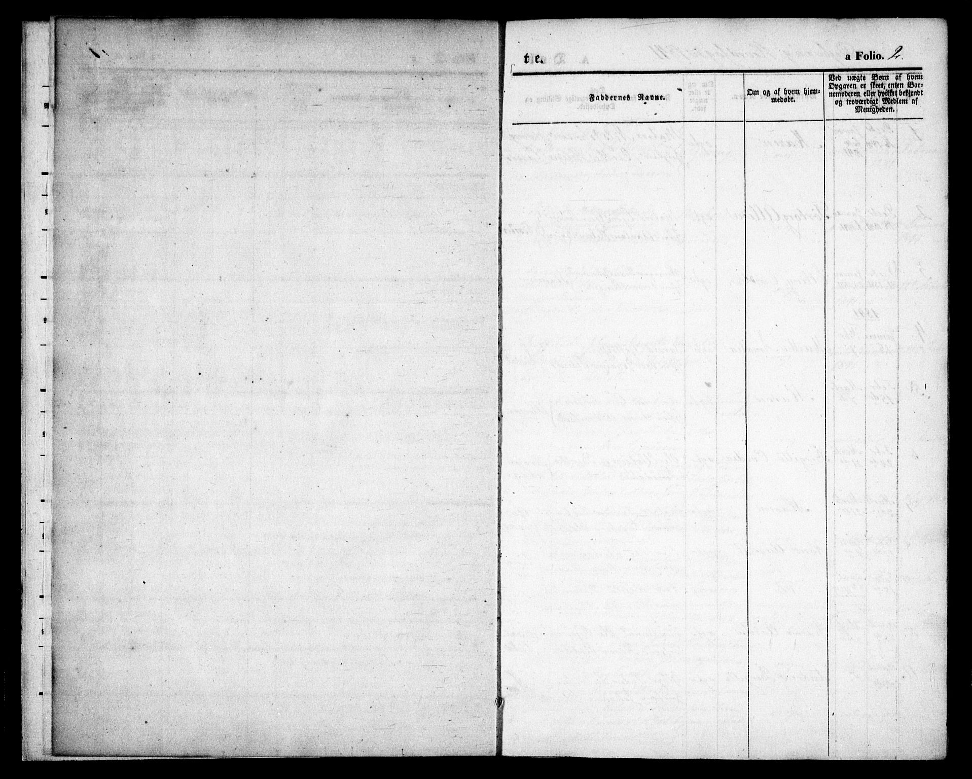 Dypvåg sokneprestkontor, AV/SAK-1111-0007/F/Fa/Faa/L0005: Parish register (official) no. A 5, 1841-1854, p. 2