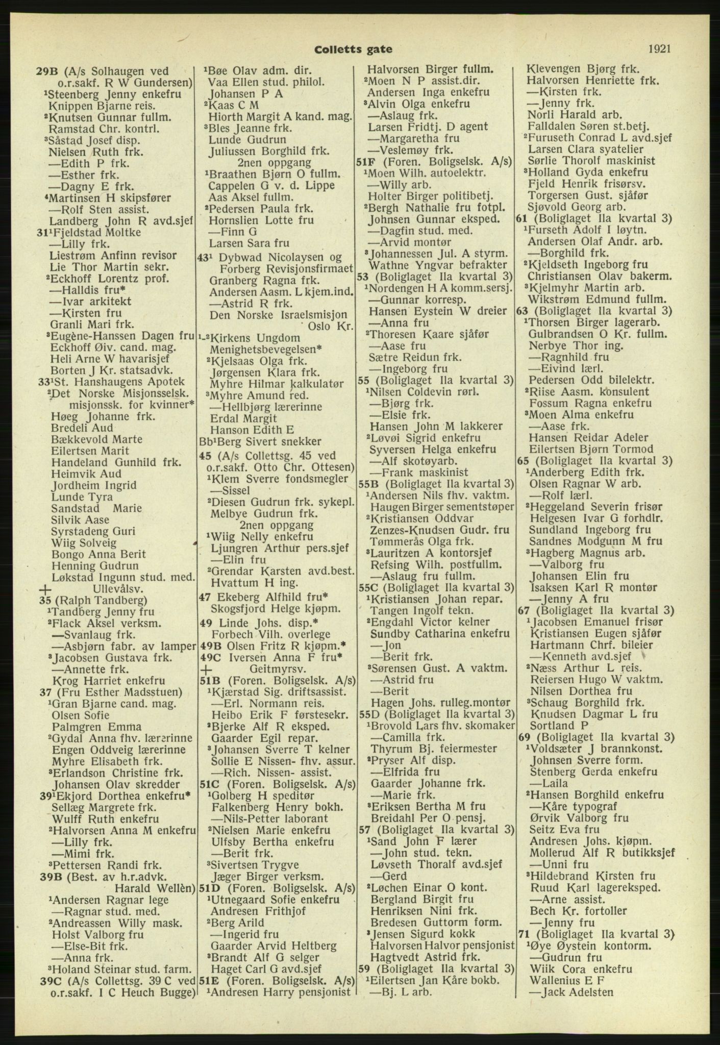 Kristiania/Oslo adressebok, PUBL/-, 1957-1958, p. 1921
