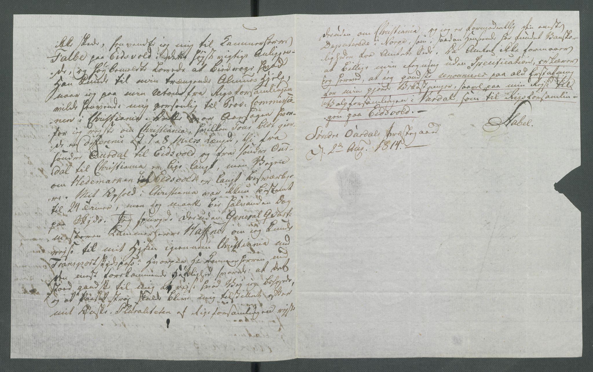 5. departement for finans-, handels- og tollfaget, RA/S-3893/C/Cb/L0014: Regninger fra Riksforsamlingens deputerede, 1814, p. 246