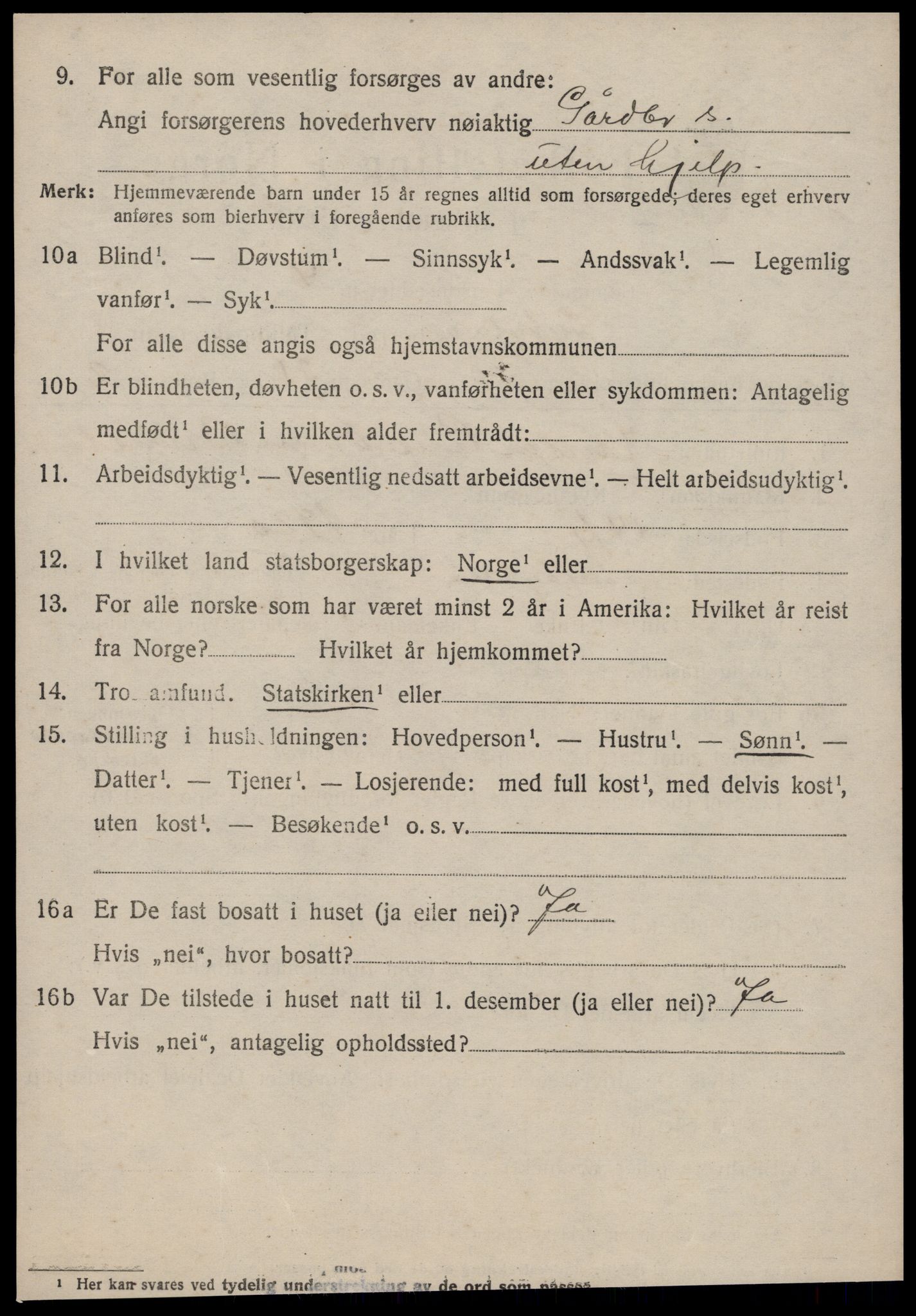 SAT, 1920 census for Sykkylven, 1920, p. 4682