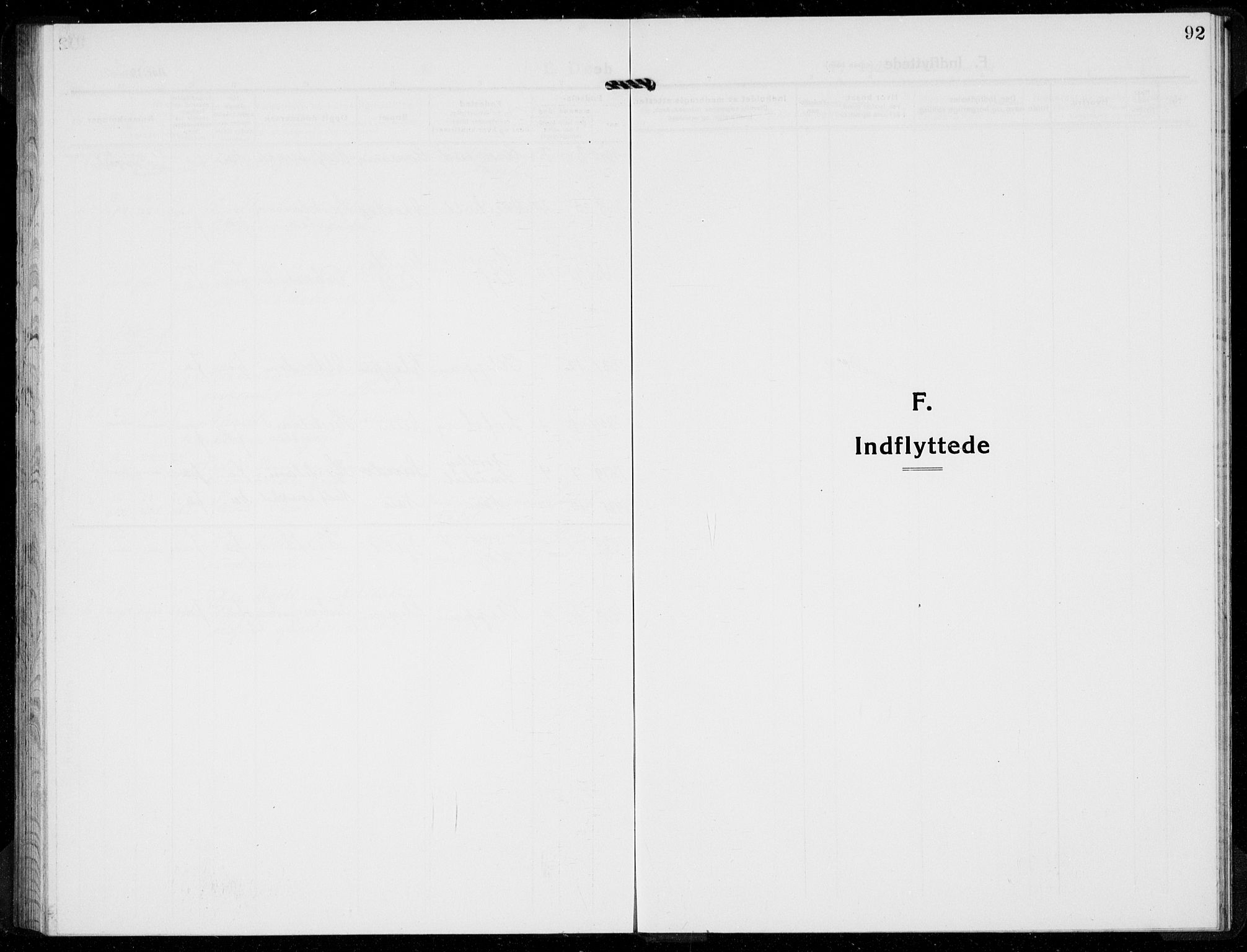 Hof kirkebøker, AV/SAKO-A-64/G/Gb/L0004: Parish register (copy) no. II 4, 1917-1934, p. 92