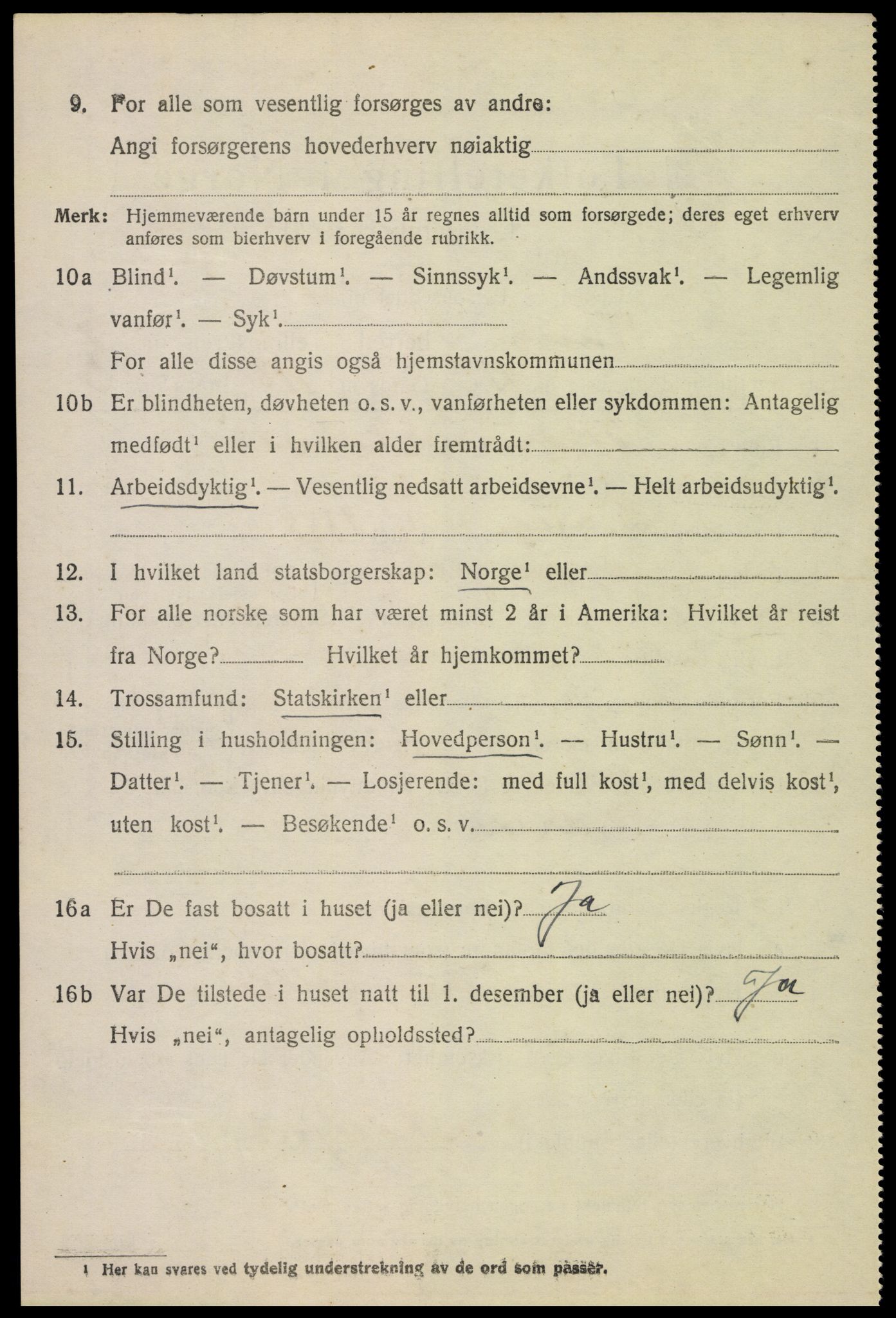 SAH, 1920 census for Vang (Hedmark), 1920, p. 19384