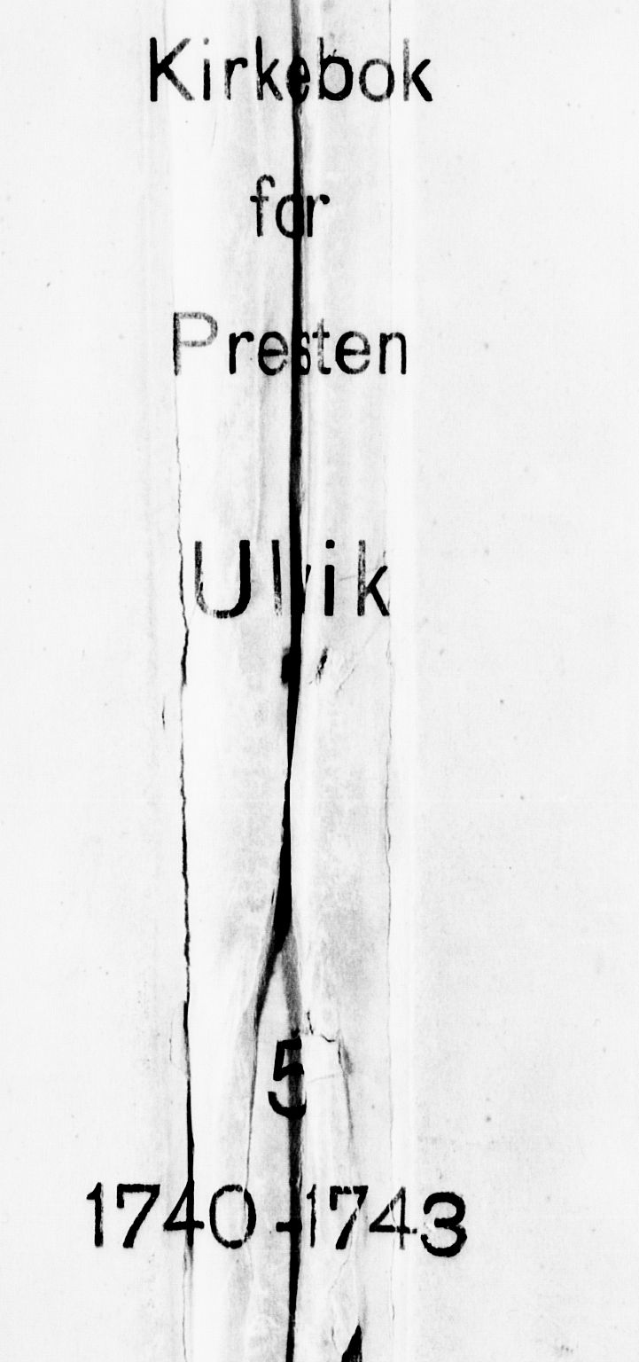 Ulvik sokneprestembete, SAB/A-78801/H/Haa: Parish register (official) no. A 5, 1740-1743