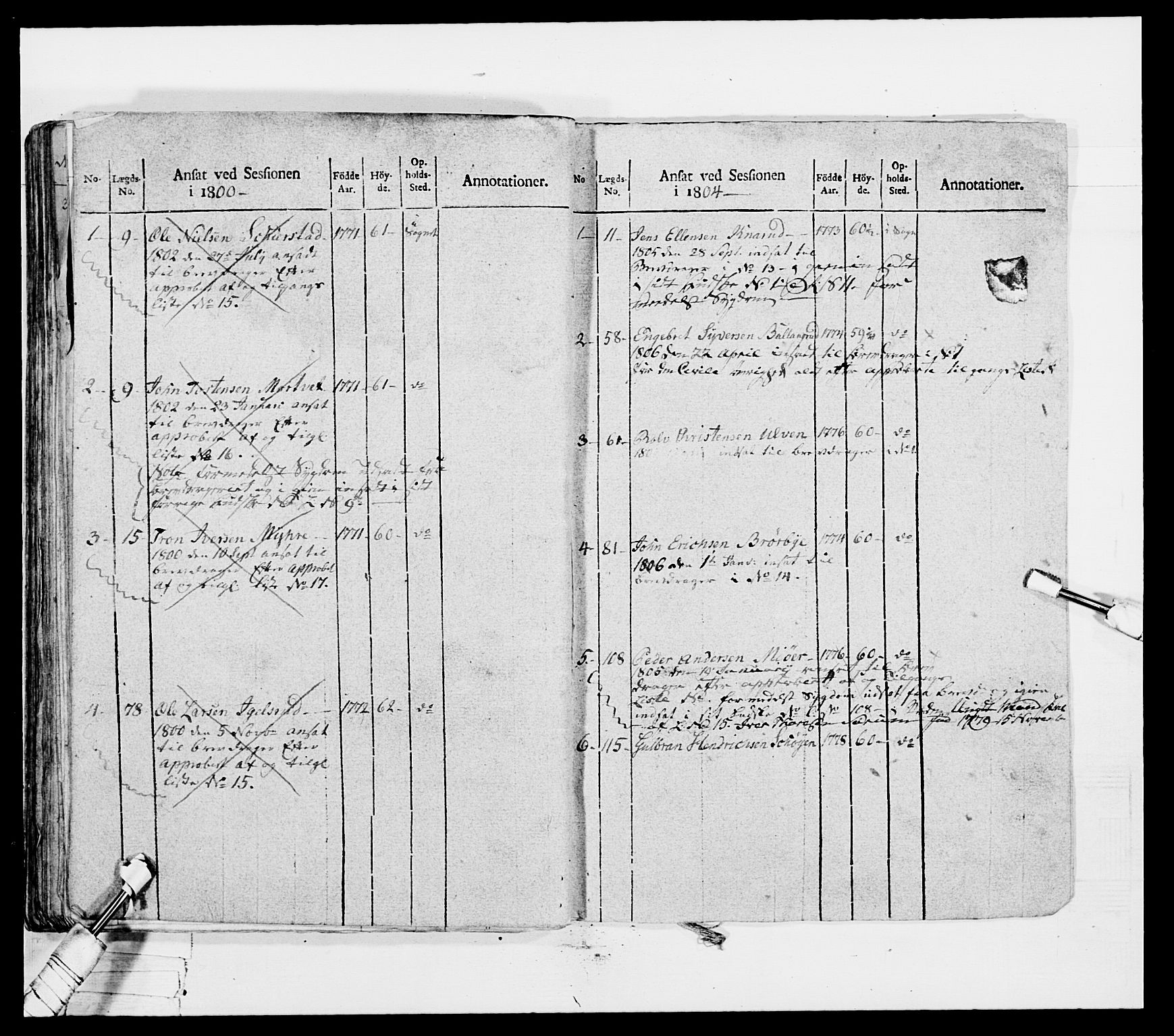 Generalitets- og kommissariatskollegiet, Det kongelige norske kommissariatskollegium, AV/RA-EA-5420/E/Eh/L0041: 1. Akershusiske nasjonale infanteriregiment, 1804-1808, p. 257