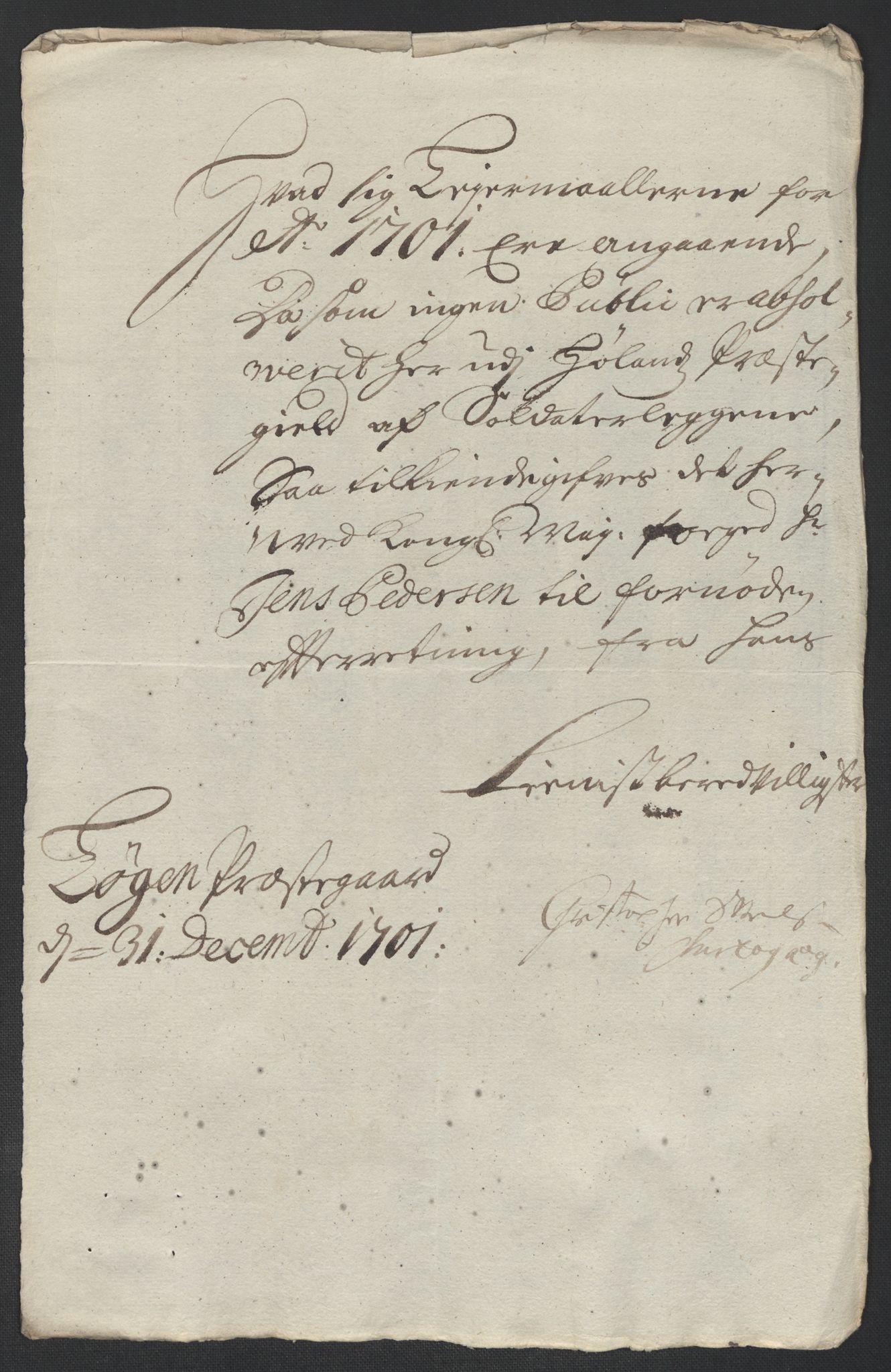 Rentekammeret inntil 1814, Reviderte regnskaper, Fogderegnskap, AV/RA-EA-4092/R11/L0584: Fogderegnskap Nedre Romerike, 1701, p. 39