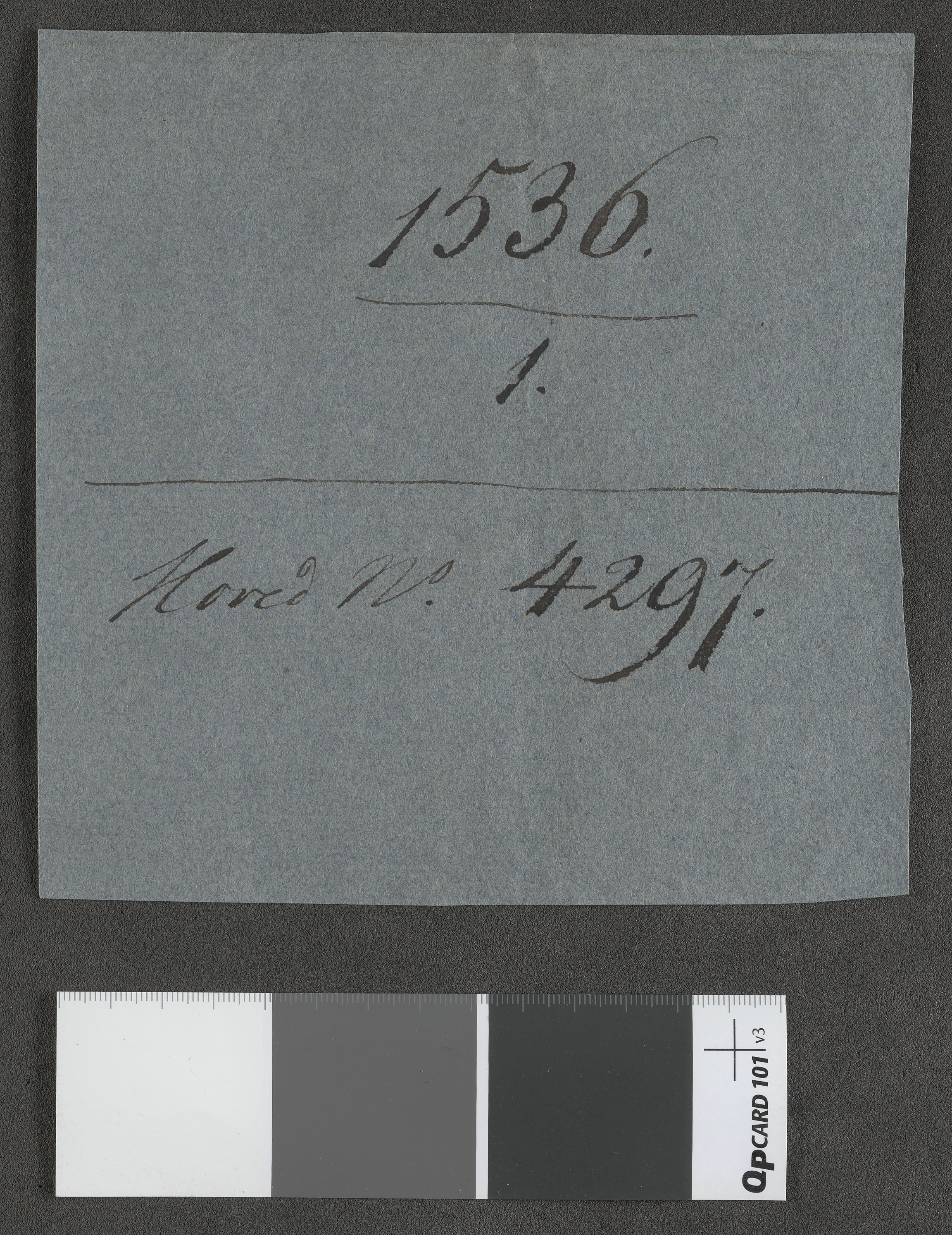 Riksarkivets diplomsamling, AV/RA-EA-5965/F13/F13b/L0016: Olav Engelbrektssons regnskaper, 1536