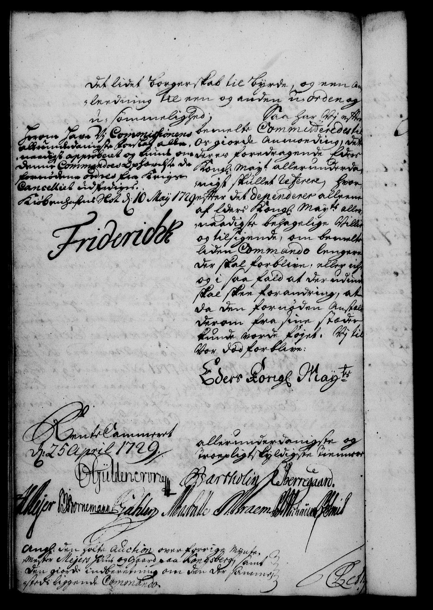 Rentekammeret, Kammerkanselliet, RA/EA-3111/G/Gf/Gfa/L0012: Norsk relasjons- og resolusjonsprotokoll (merket RK 52.12), 1729, p. 330