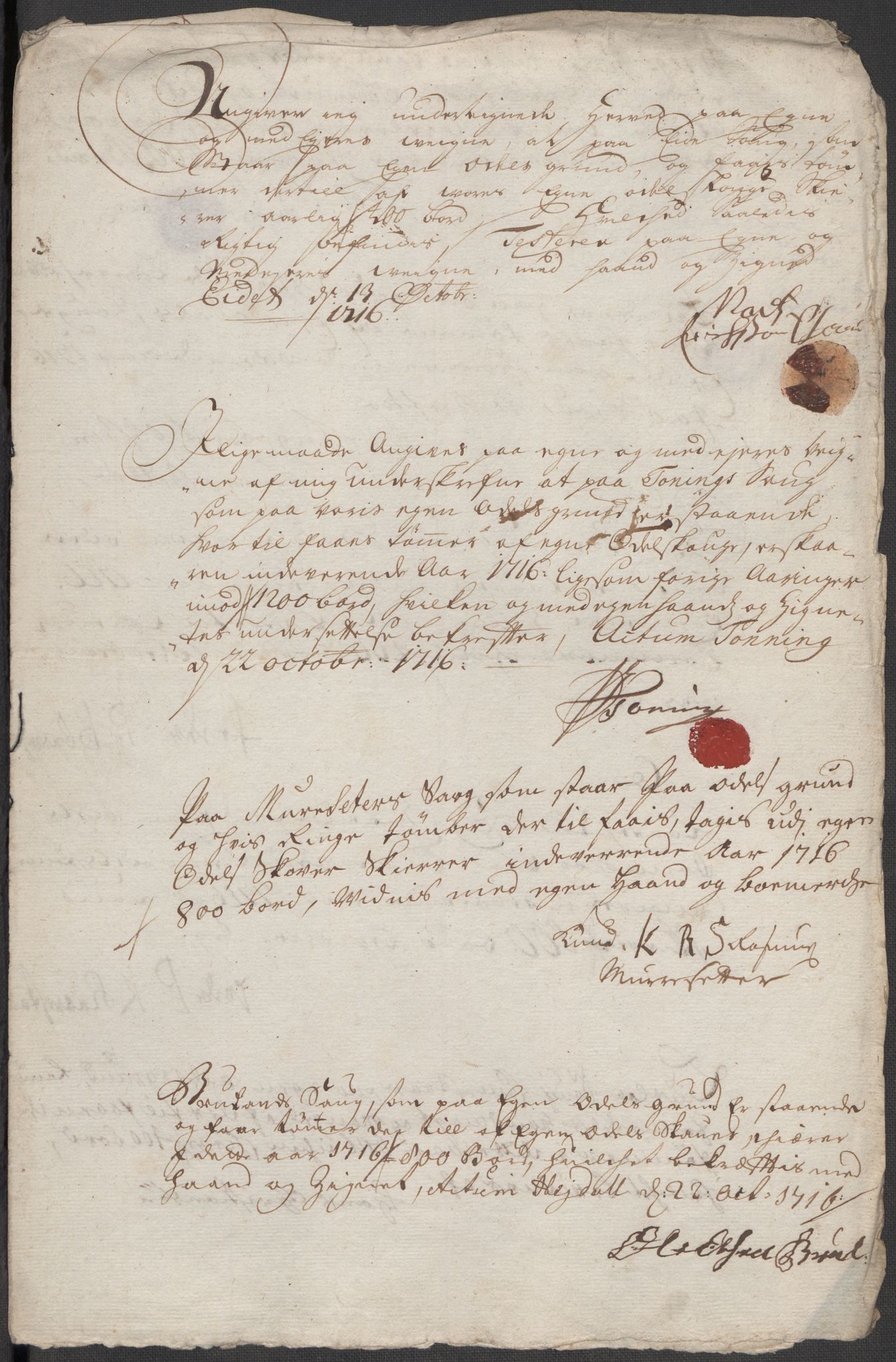 Rentekammeret inntil 1814, Reviderte regnskaper, Fogderegnskap, AV/RA-EA-4092/R53/L3440: Fogderegnskap Sunn- og Nordfjord, 1716, p. 49