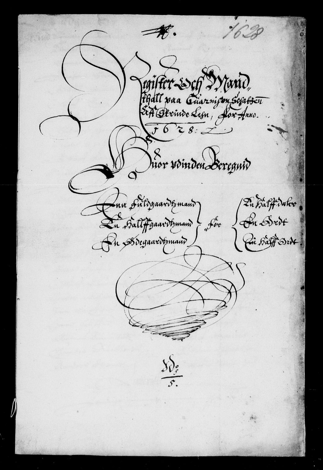 Rentekammeret inntil 1814, Reviderte regnskaper, Lensregnskaper, AV/RA-EA-5023/R/Rb/Rbw/L0039: Trondheim len, 1627-1629