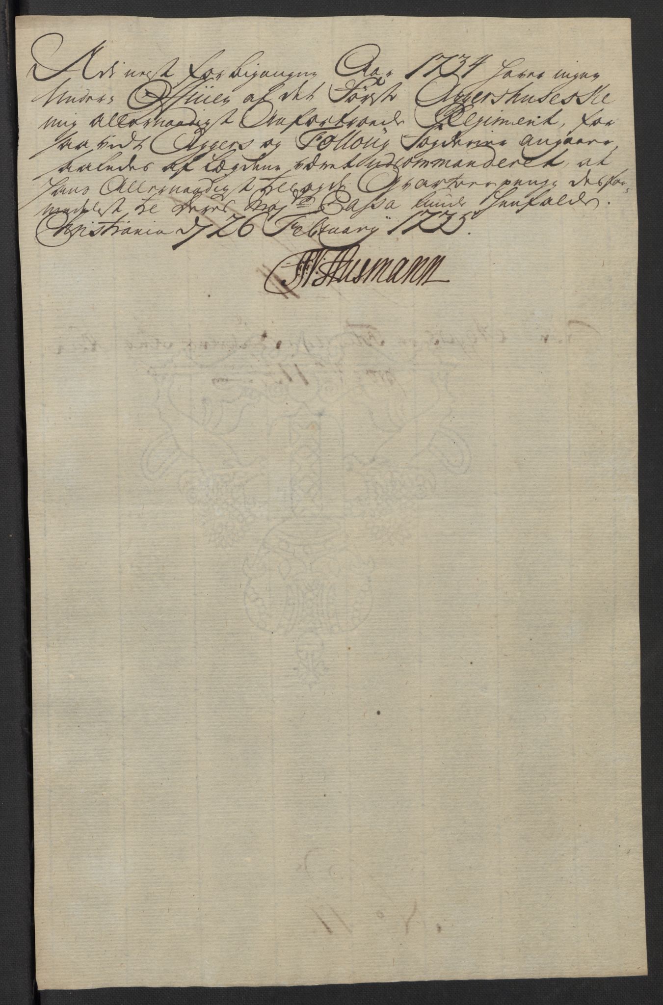 Rentekammeret inntil 1814, Reviderte regnskaper, Fogderegnskap, AV/RA-EA-4092/R10/L0473: Fogderegnskap Aker og Follo, 1734, p. 72