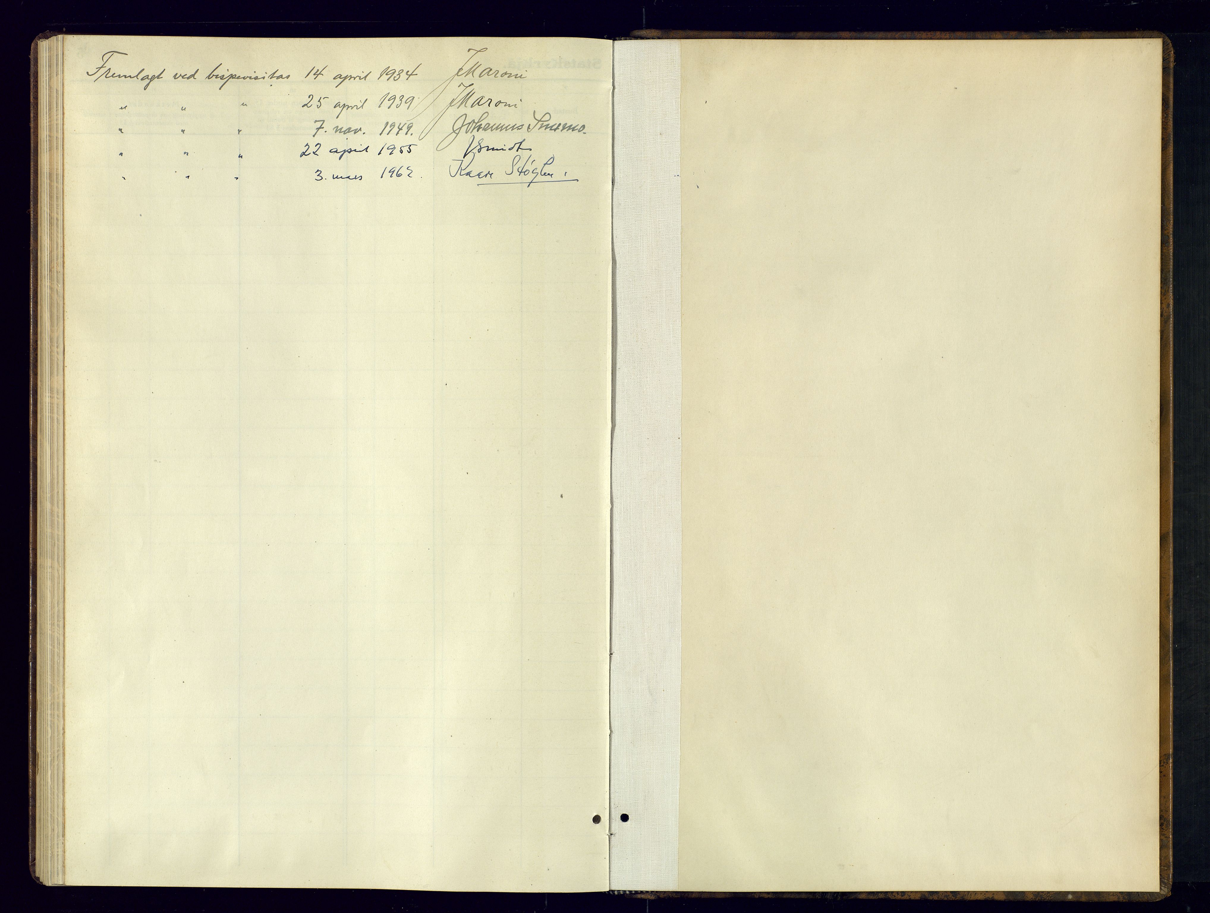 Herefoss sokneprestkontor, AV/SAK-1111-0019/F/Fb/Fbb/L0005: Parish register (copy) no. B-5, 1933-1961