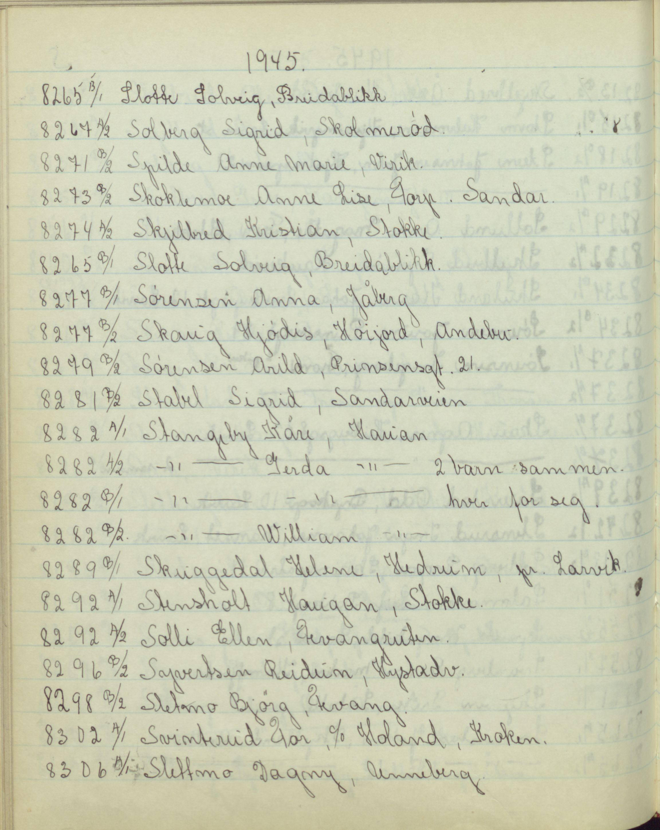 Pa 1494 - Jørgensen, Antonius. Fotograf, VEMU/A-2760/F/Fb, 1927-1984, p. 4617