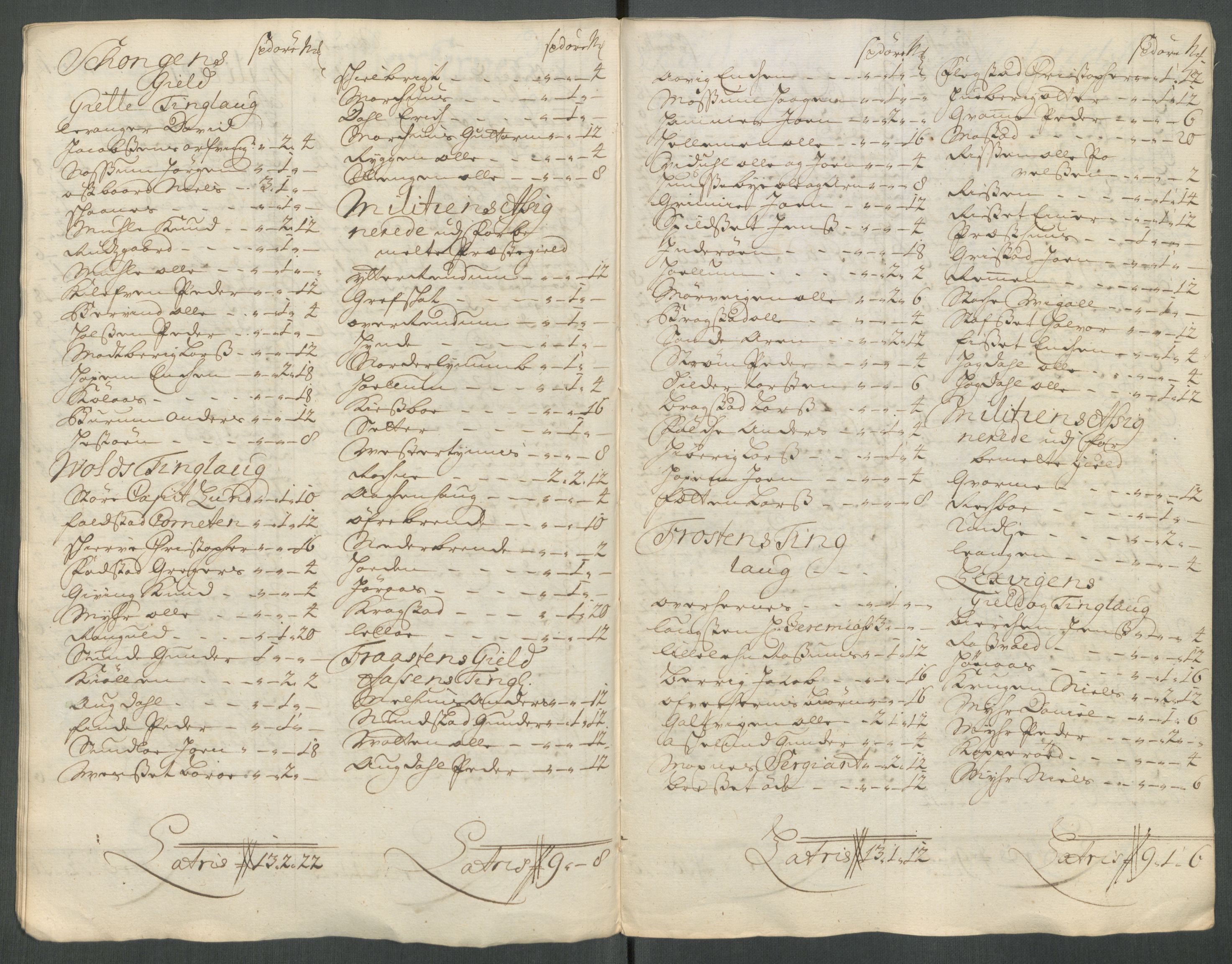 Rentekammeret inntil 1814, Reviderte regnskaper, Fogderegnskap, AV/RA-EA-4092/R62/L4203: Fogderegnskap Stjørdal og Verdal, 1713, p. 276