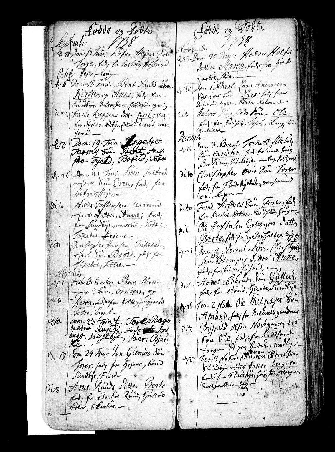 Enebakk prestekontor Kirkebøker, AV/SAO-A-10171c/F/Fa/L0001: Parish register (official) no. I 1, 1719-1754