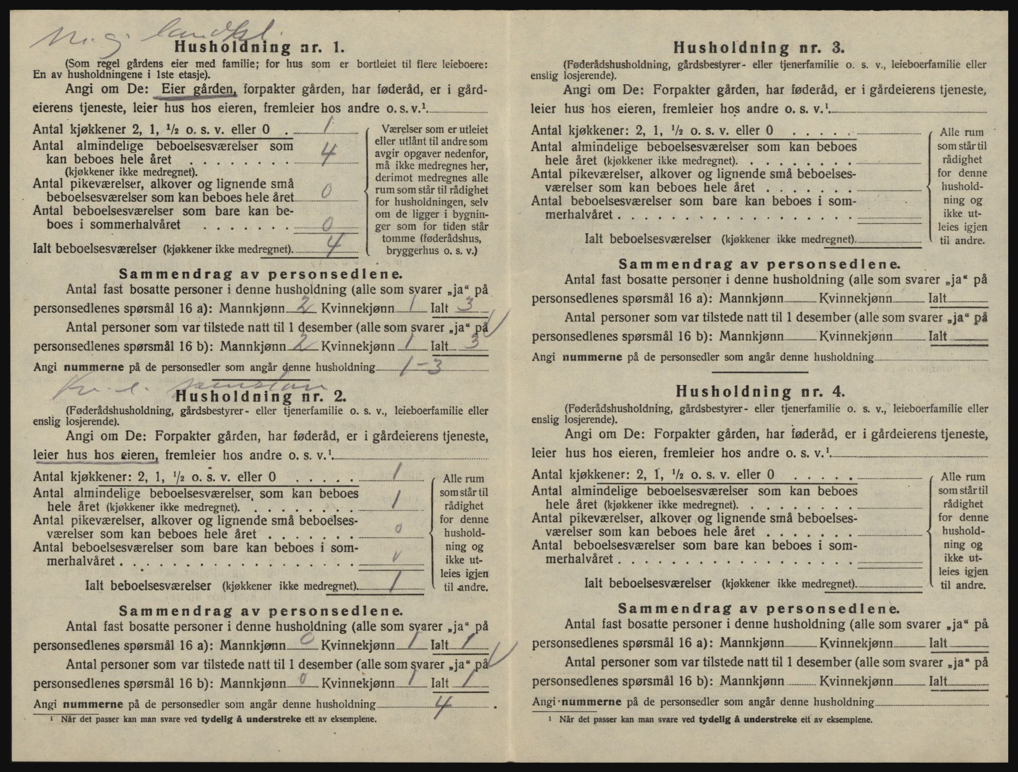 SAO, 1920 census for Glemmen, 1920, p. 1344