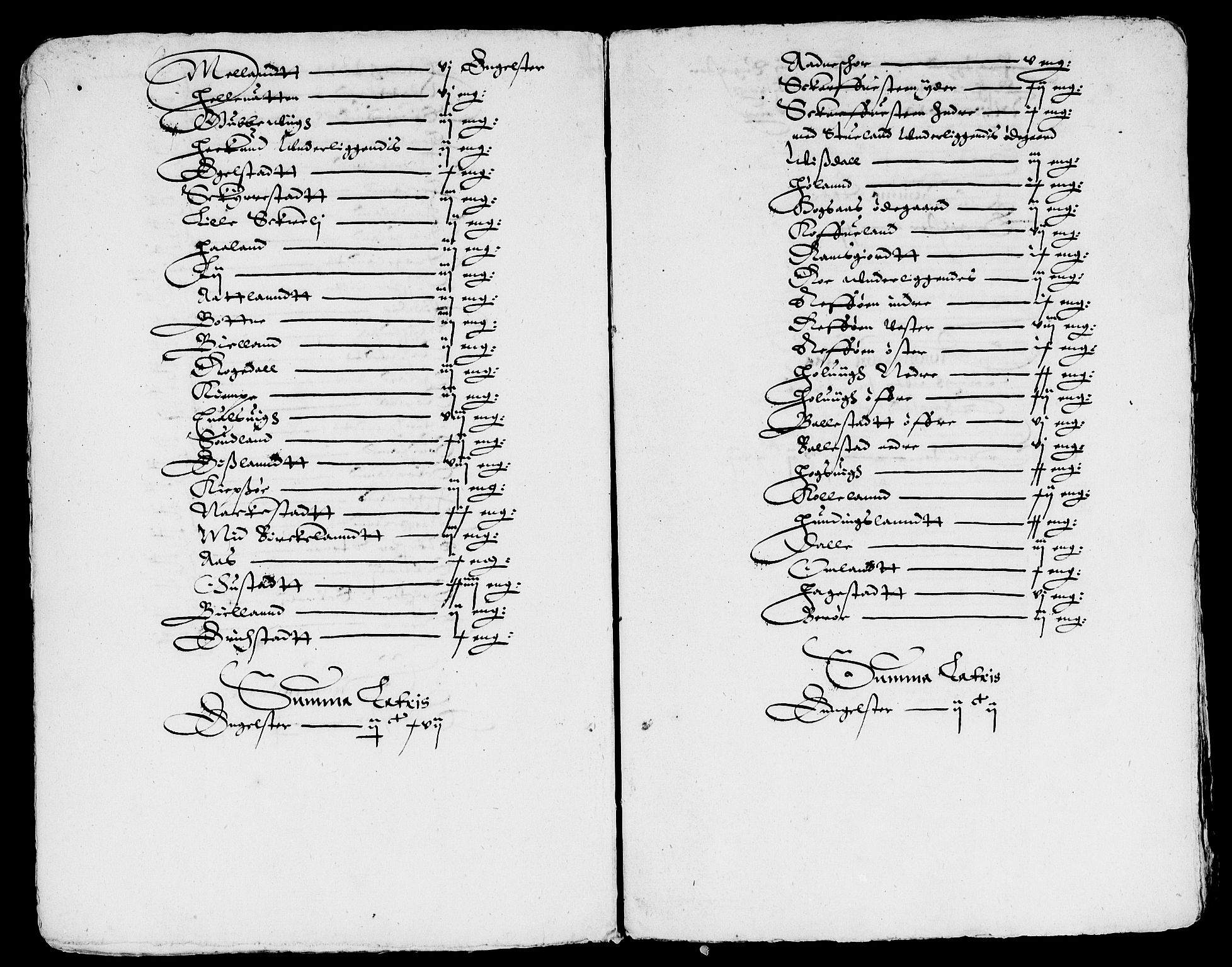 Rentekammeret inntil 1814, Reviderte regnskaper, Lensregnskaper, AV/RA-EA-5023/R/Rb/Rbr/L0008: Lista len, 1623-1627