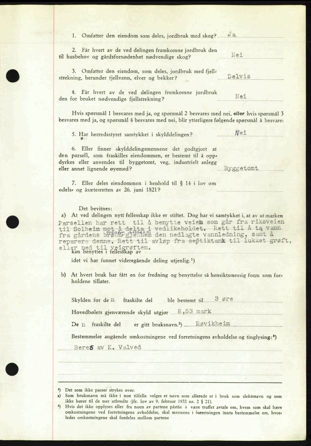 Romsdal sorenskriveri, AV/SAT-A-4149/1/2/2C: Mortgage book no. A28, 1948-1949, Diary no: : 3298/1948