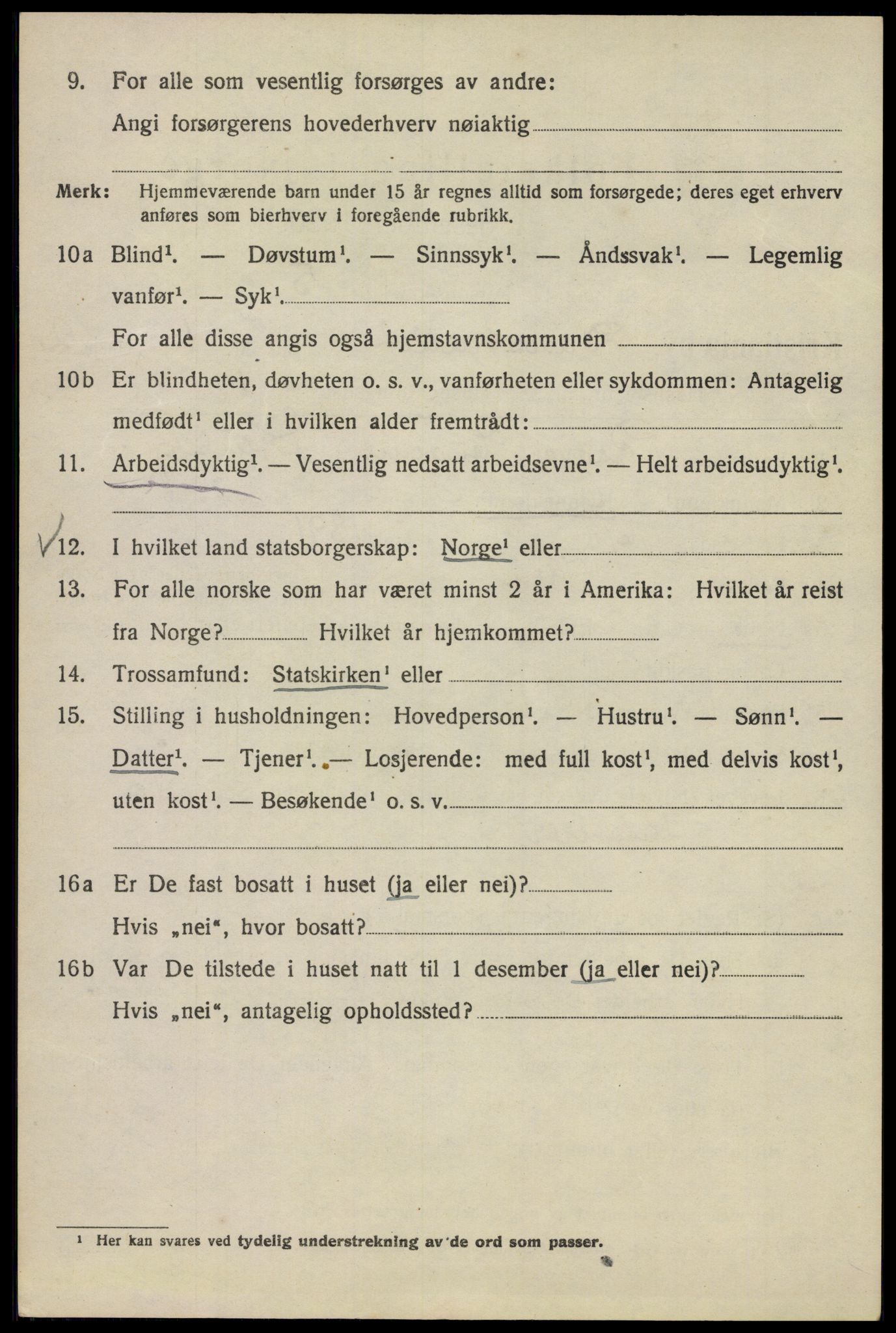 SAO, 1920 census for Kristiania, 1920, p. 193998