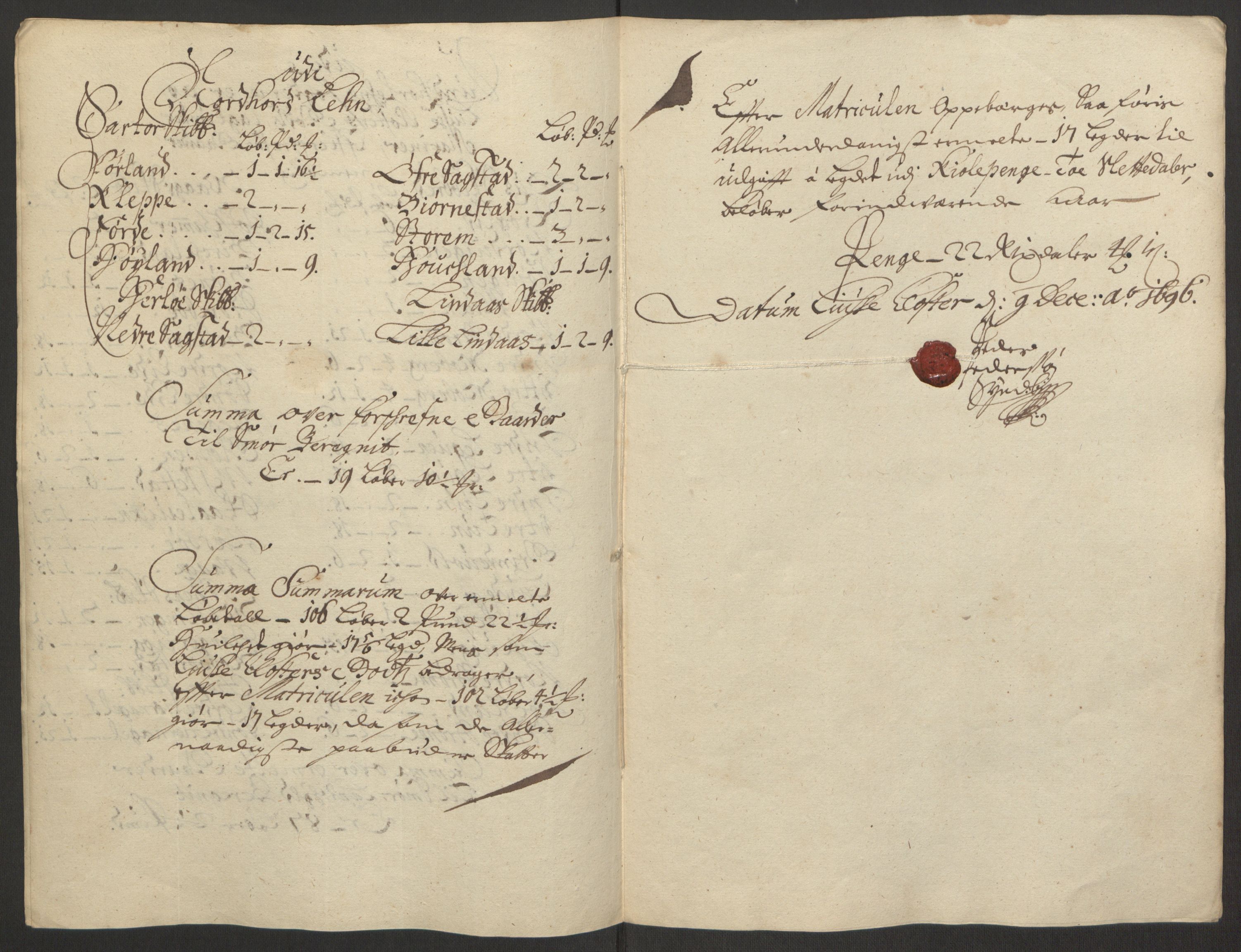 Rentekammeret inntil 1814, Reviderte regnskaper, Fogderegnskap, RA/EA-4092/R50/L3159: Fogderegnskap Lyse kloster, 1691-1709, p. 59