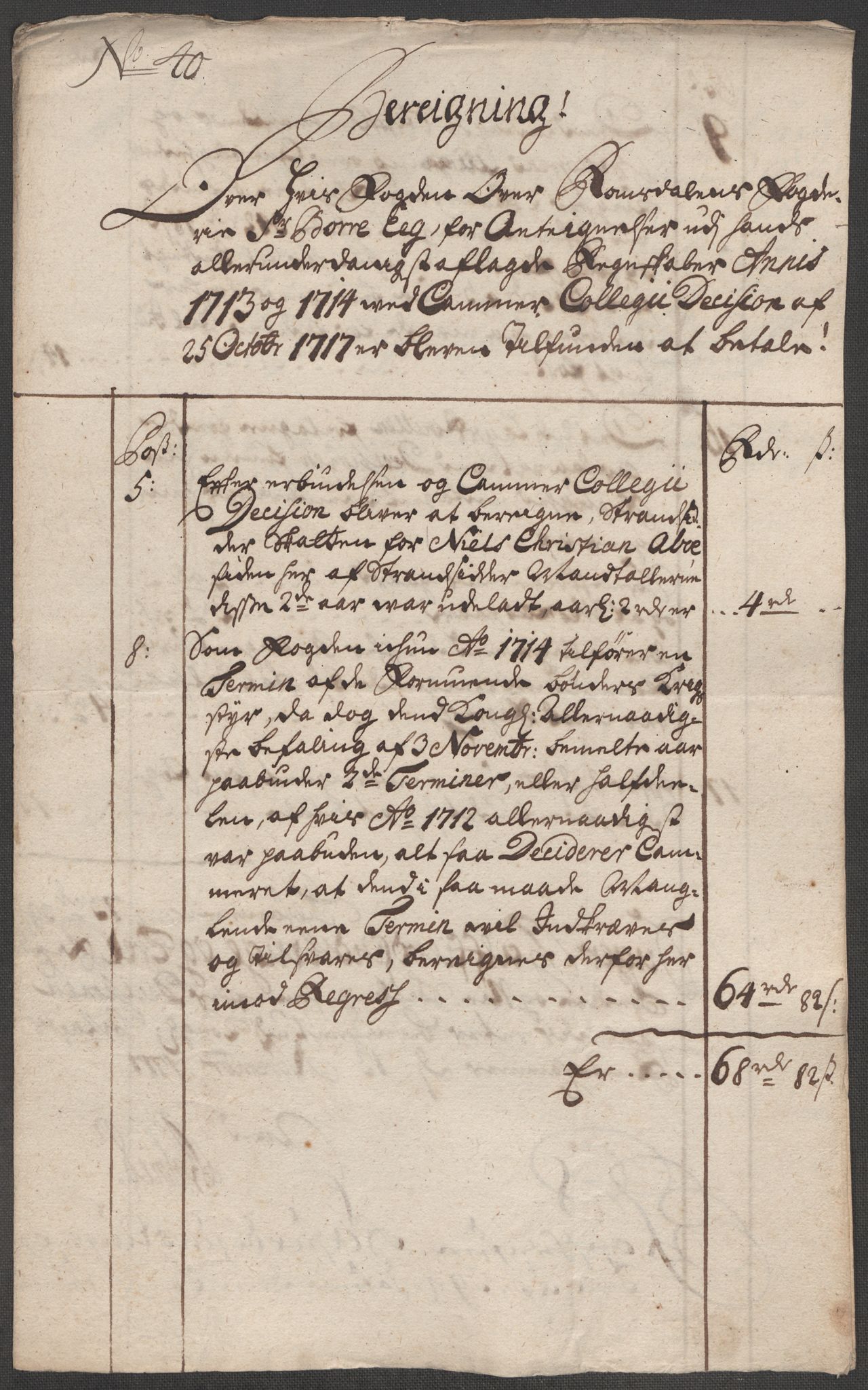 Rentekammeret inntil 1814, Reviderte regnskaper, Fogderegnskap, AV/RA-EA-4092/R55/L3662: Fogderegnskap Romsdal, 1713-1714, p. 640