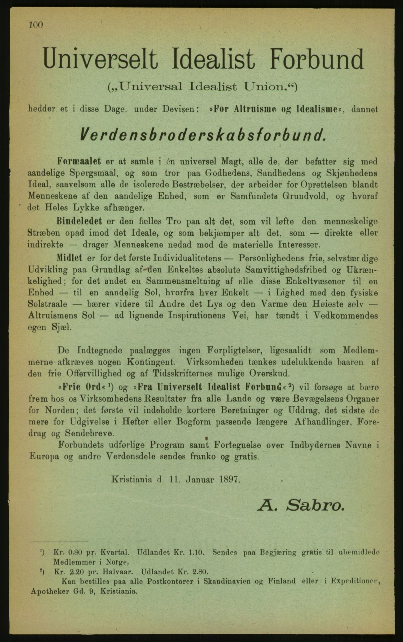 Kristiania/Oslo adressebok, PUBL/-, 1897, p. 100