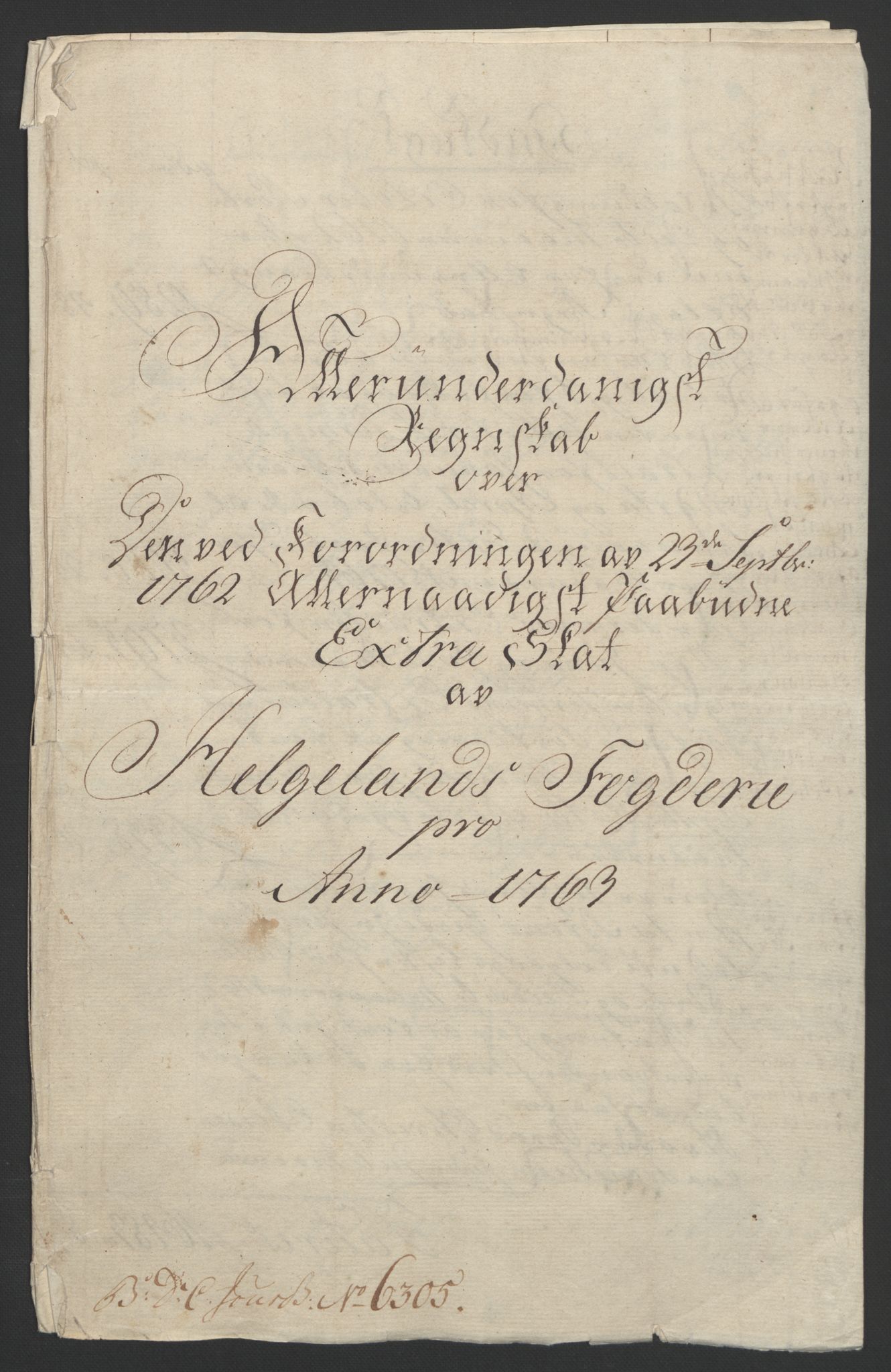 Rentekammeret inntil 1814, Reviderte regnskaper, Fogderegnskap, RA/EA-4092/R65/L4573: Ekstraskatten Helgeland, 1762-1772, p. 18