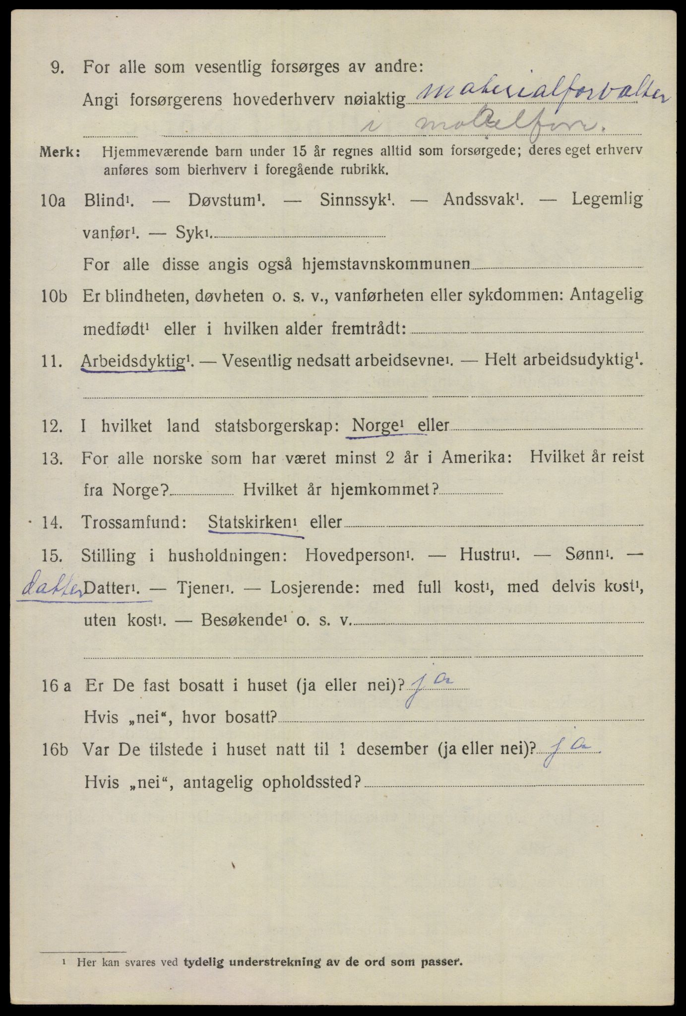 SAO, 1920 census for Skedsmo, 1920, p. 9066