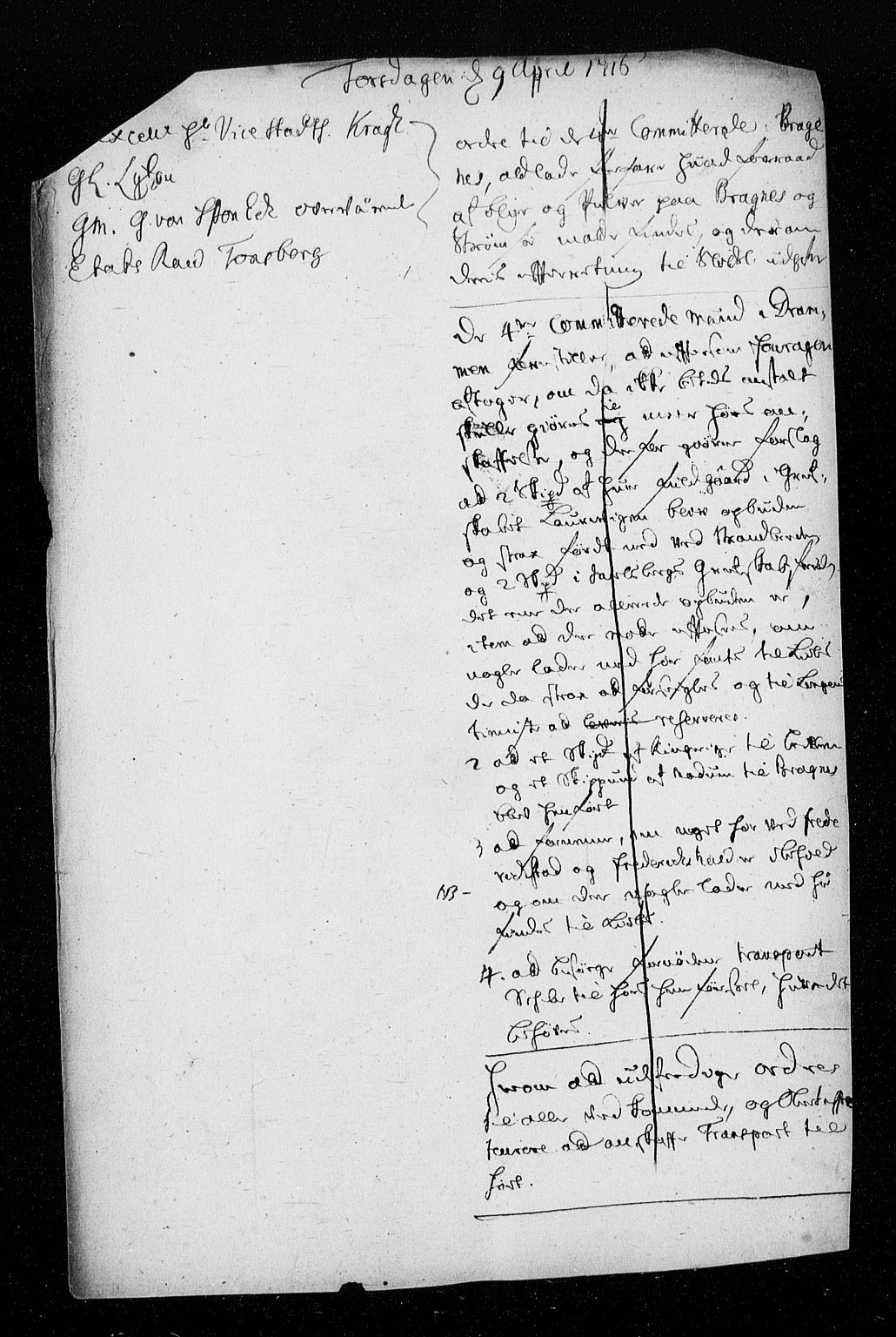 Stattholderembetet 1572-1771, AV/RA-EA-2870/Aa/L0007: Konsept til voteringsprotokoll, 1716-1717, p. 47