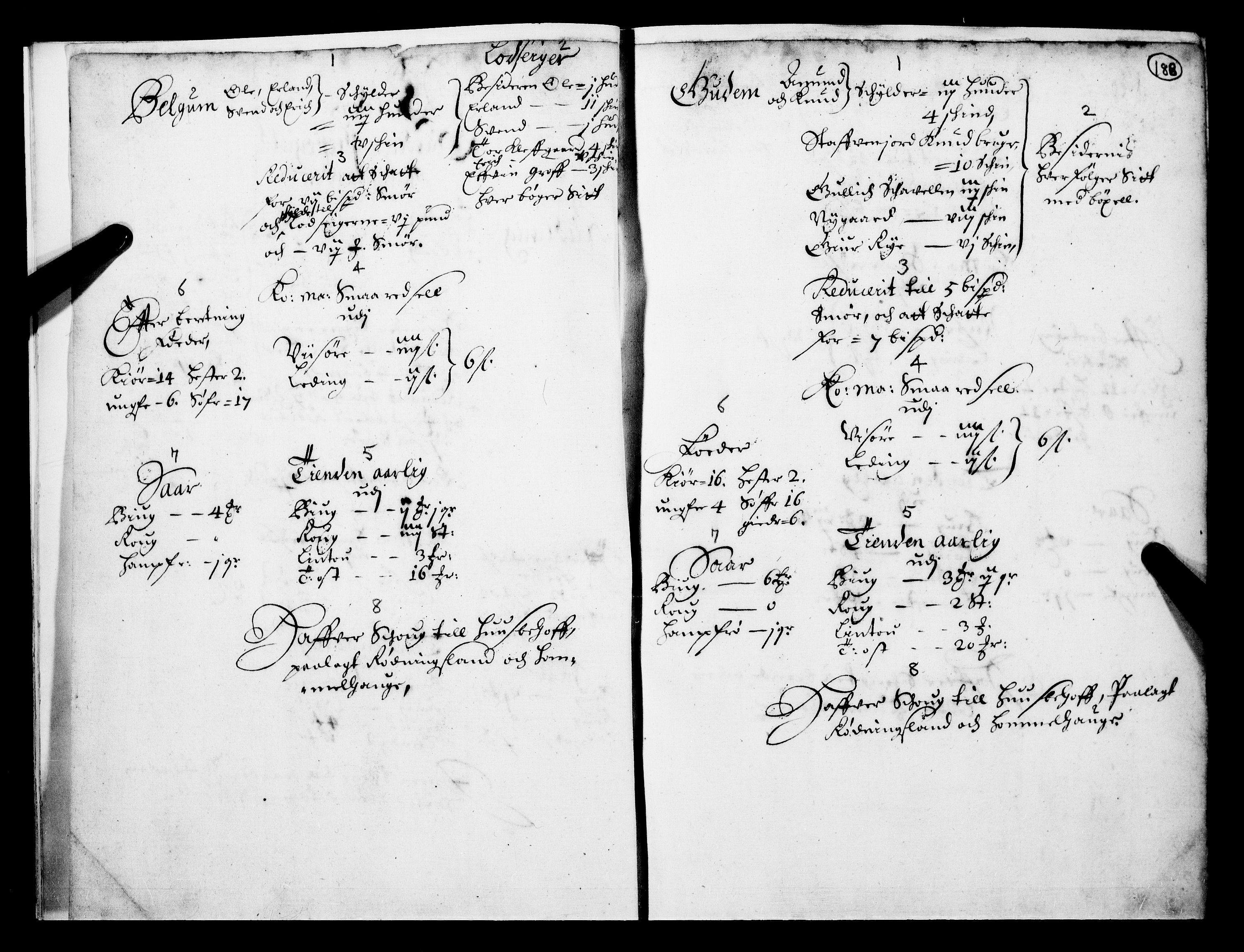 Rentekammeret inntil 1814, Realistisk ordnet avdeling, AV/RA-EA-4070/N/Nb/Nba/L0017: Hadeland og Valdres fogderi, 2. del, 1669, p. 187b-188a