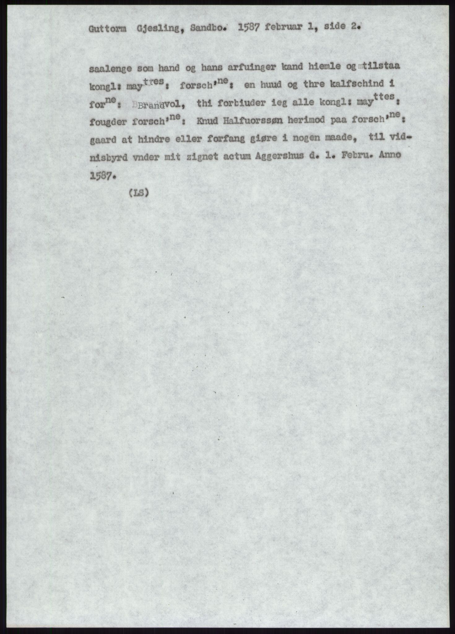 Samlinger til kildeutgivelse, Diplomavskriftsamlingen, AV/RA-EA-4053/H/Ha, p. 3383