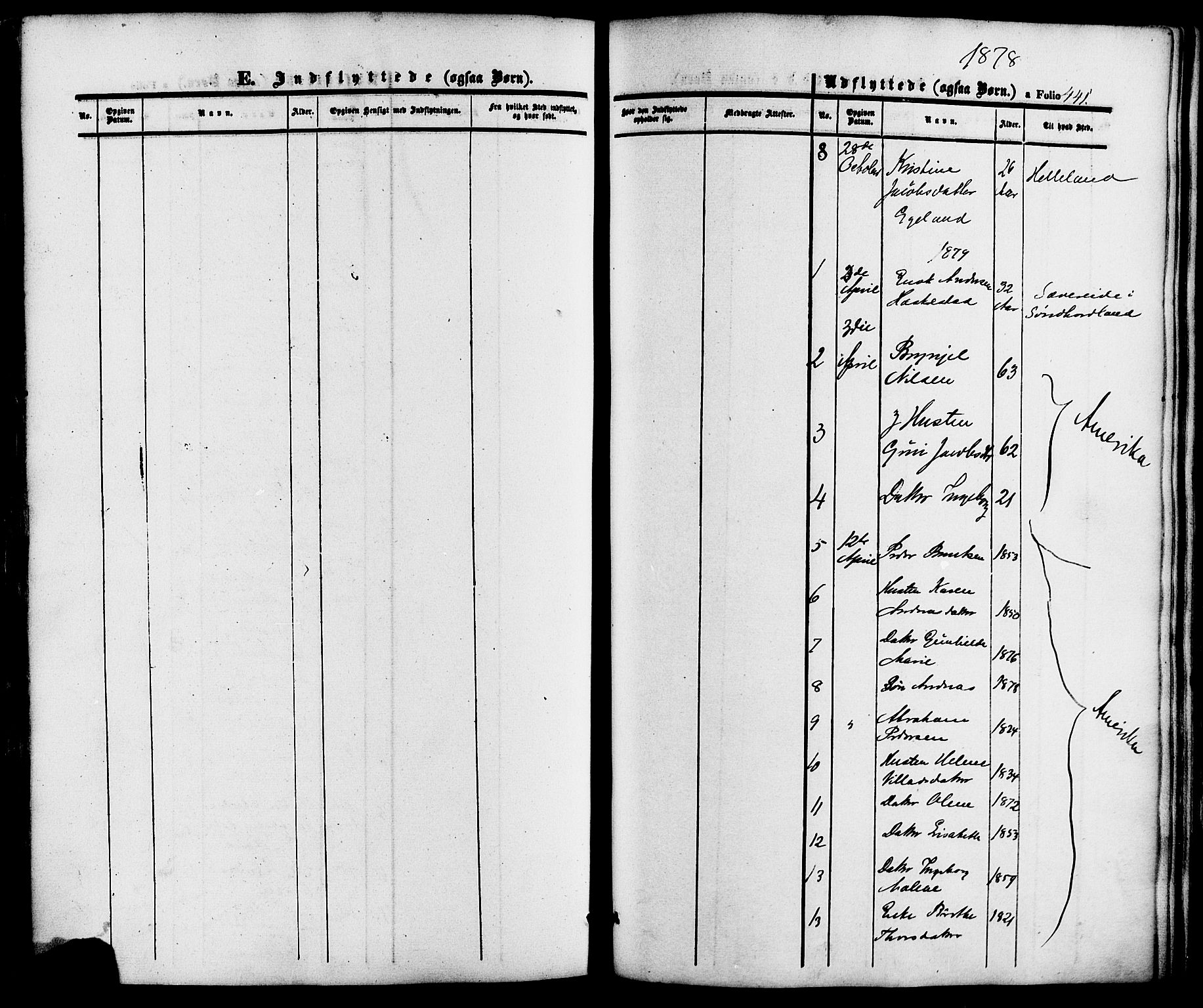 Lund sokneprestkontor, AV/SAST-A-101809/S06/L0010: Parish register (official) no. A 9, 1854-1886, p. 441