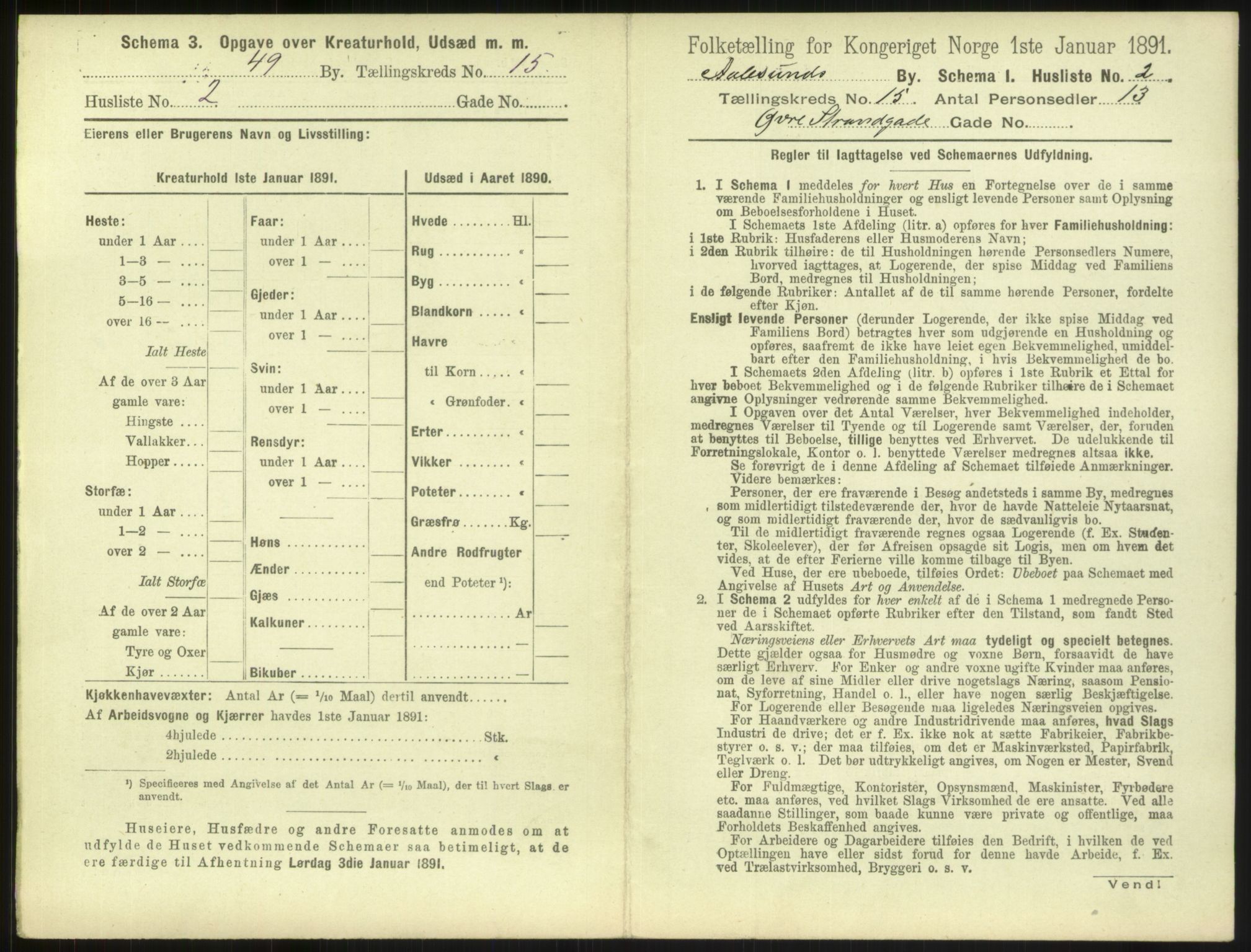 RA, 1891 census for 1501 Ålesund, 1891, p. 1024