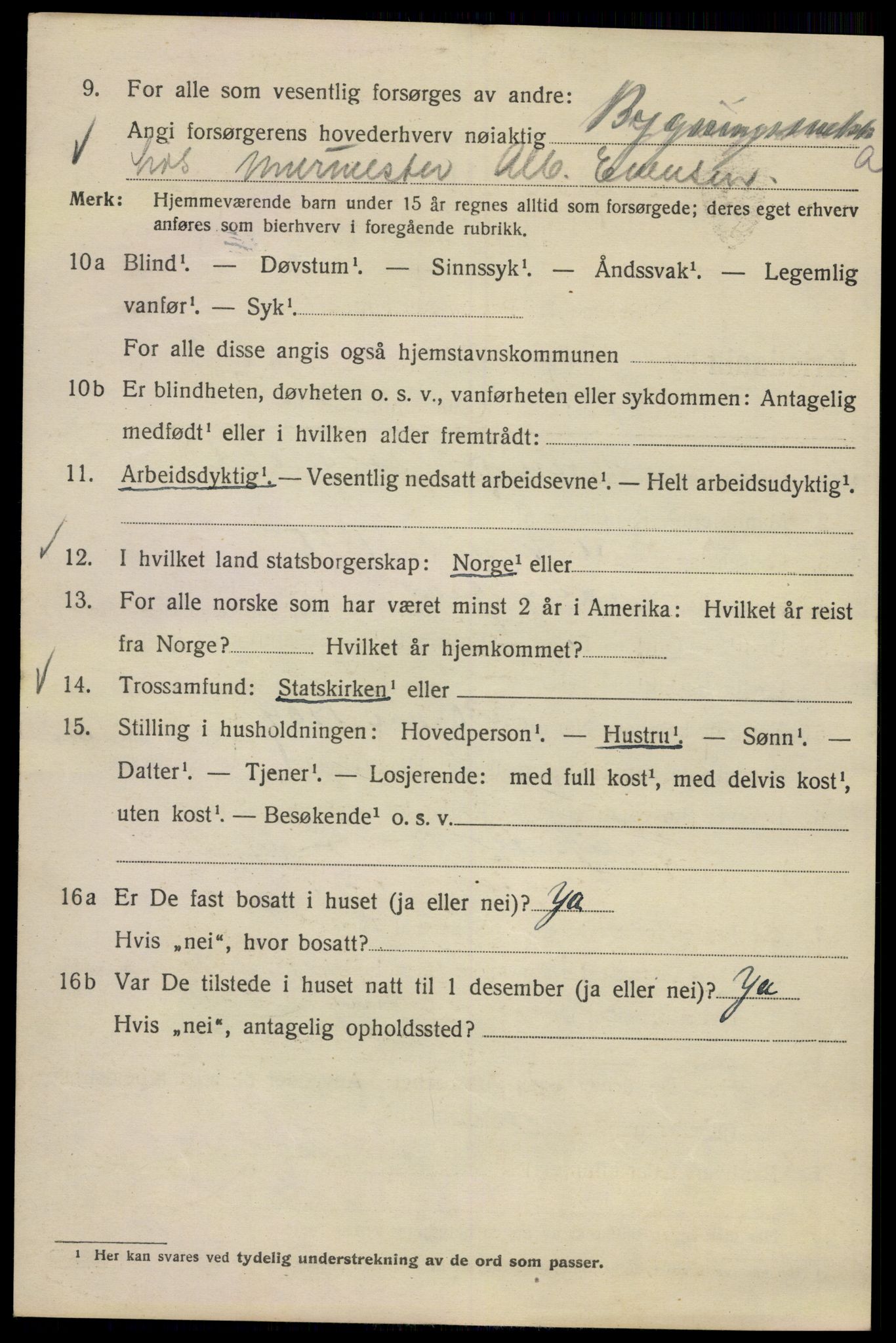 SAO, 1920 census for Kristiania, 1920, p. 358736