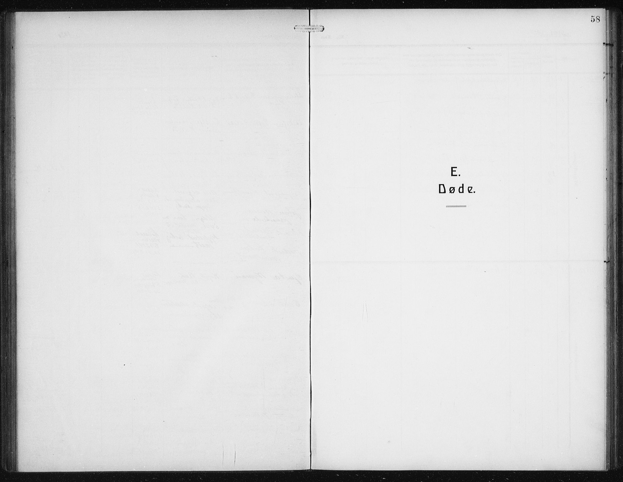 Den norske sjømannsmisjon i utlandet/Philadelphia, SAB/SAB/PA-0113/H/Ha/L0001: Parish register (official) no. A 1, 1912-1931, p. 58