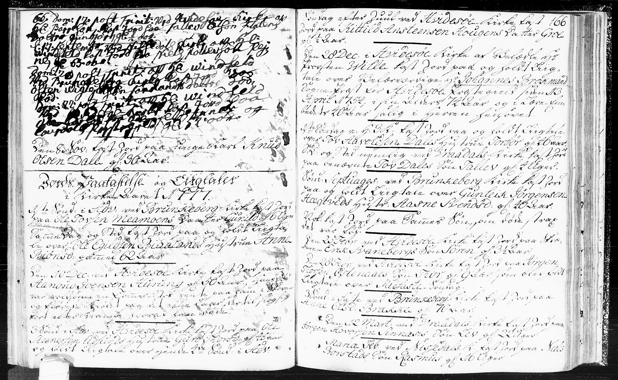 Kviteseid kirkebøker, SAKO/A-276/F/Fa/L0002: Parish register (official) no. I 2, 1773-1786, p. 166