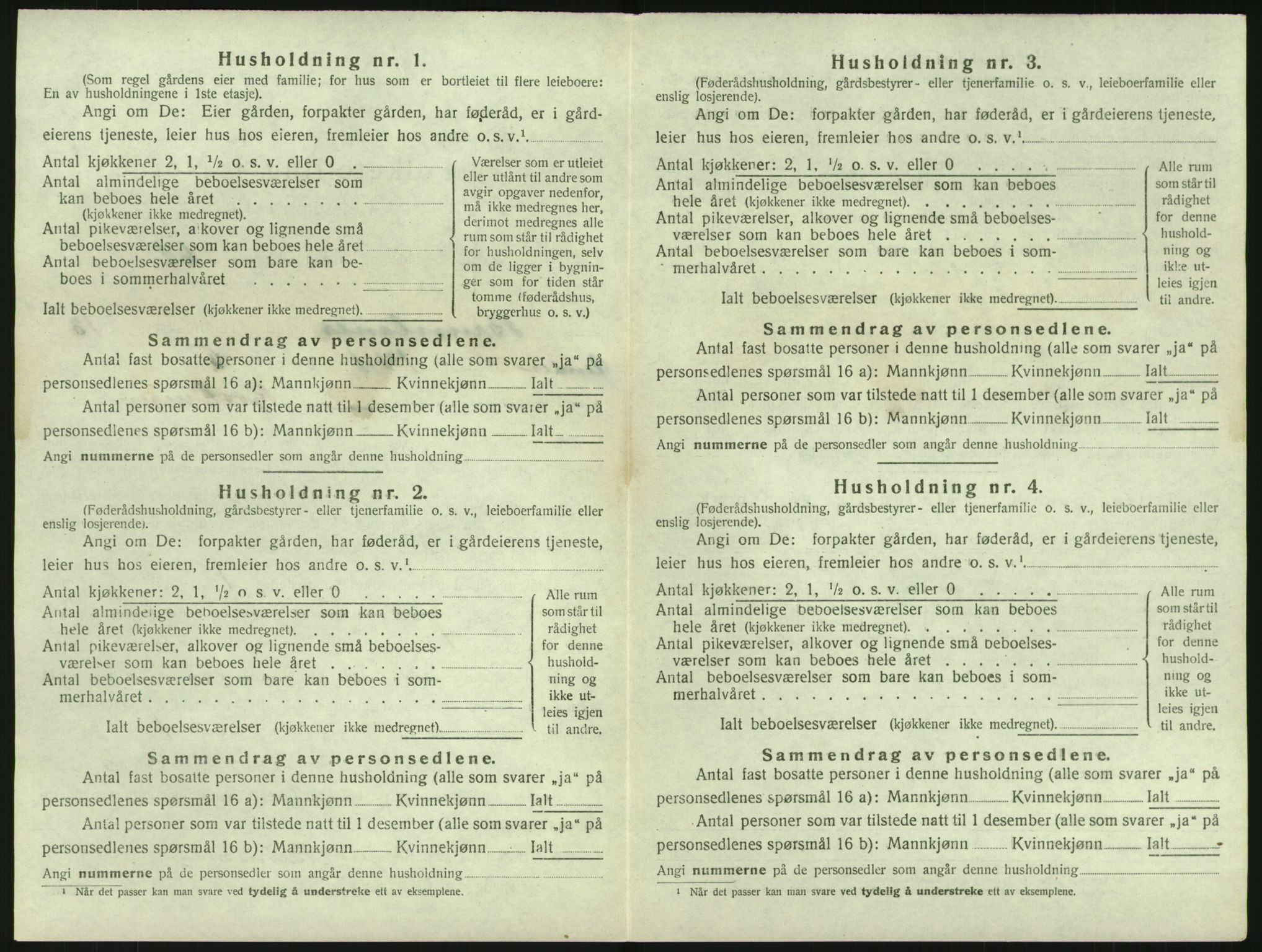 SAKO, 1920 census for Brunlanes, 1920, p. 1872