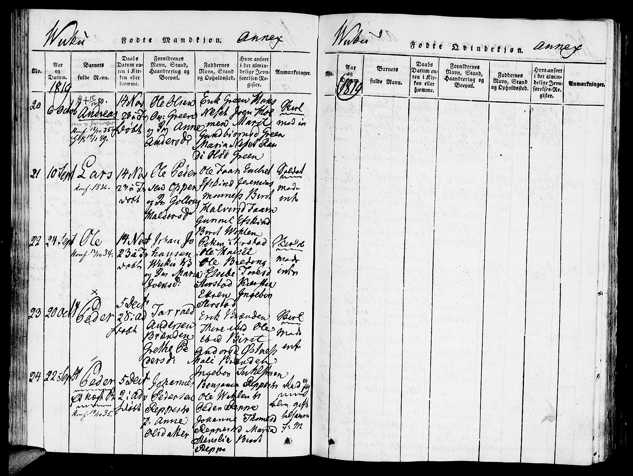 Ministerialprotokoller, klokkerbøker og fødselsregistre - Nord-Trøndelag, SAT/A-1458/723/L0234: Parish register (official) no. 723A05 /2, 1816-1821, p. 64b