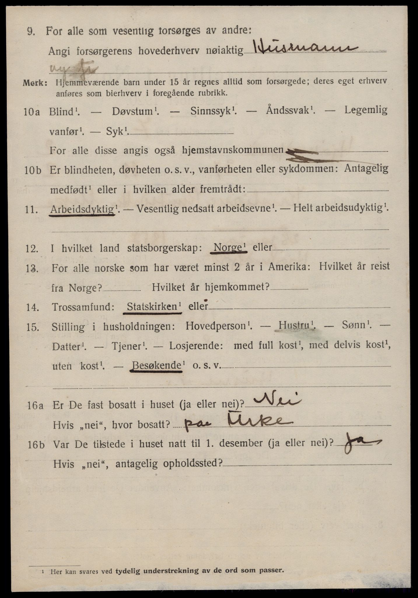 SAT, 1920 census for Hjørundfjord, 1920, p. 1152