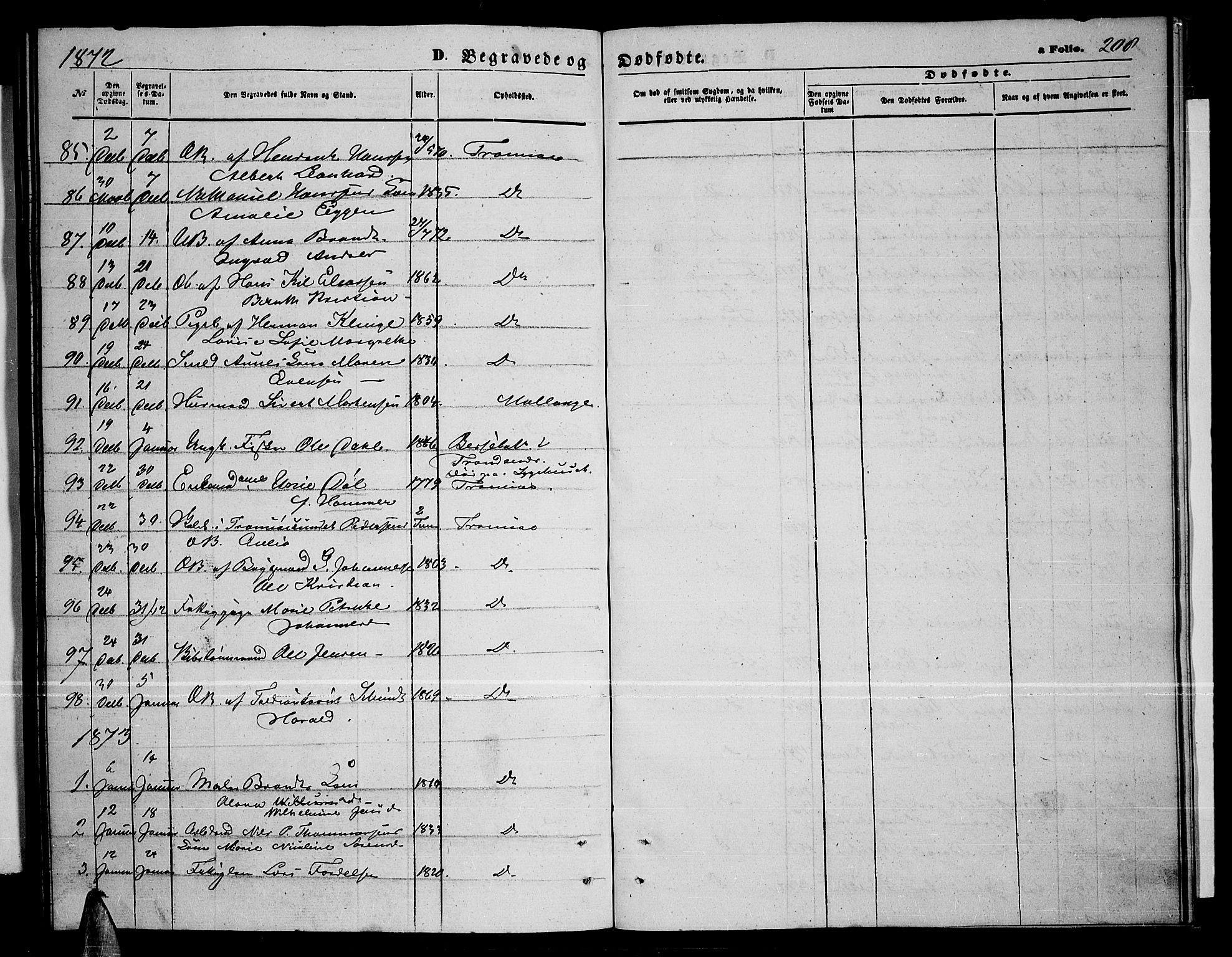 Tromsø sokneprestkontor/stiftsprosti/domprosti, SATØ/S-1343/G/Gb/L0007klokker: Parish register (copy) no. 7, 1867-1875, p. 208