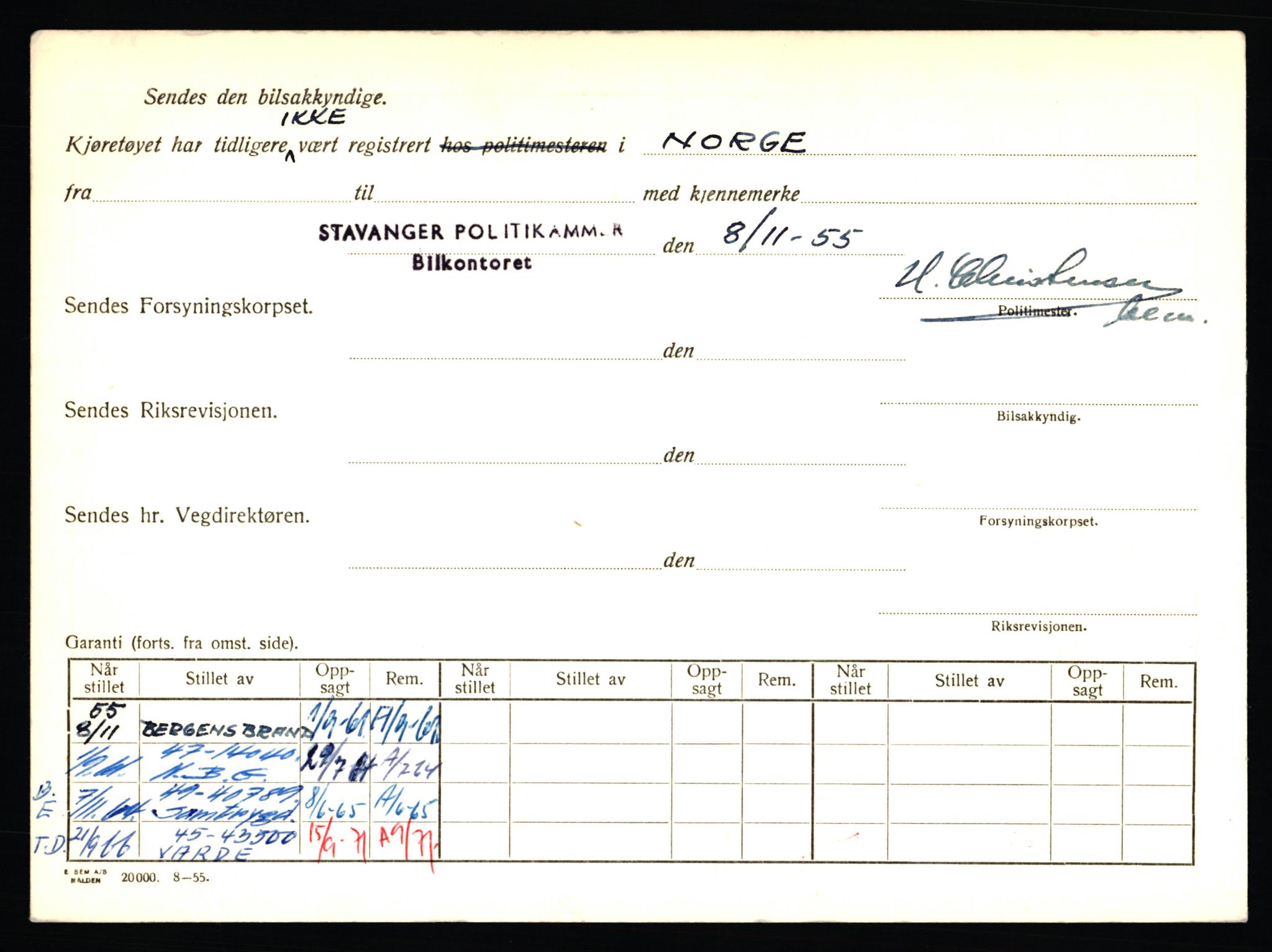 Stavanger trafikkstasjon, AV/SAST-A-101942/0/F/L0012: L-4200 - L-4699, 1930-1971, p. 962