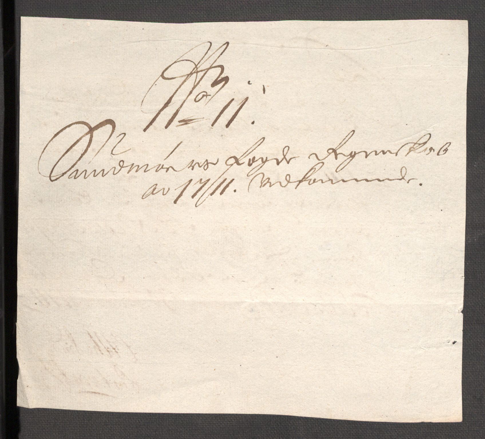 Rentekammeret inntil 1814, Reviderte regnskaper, Fogderegnskap, RA/EA-4092/R54/L3564: Fogderegnskap Sunnmøre, 1711, p. 131