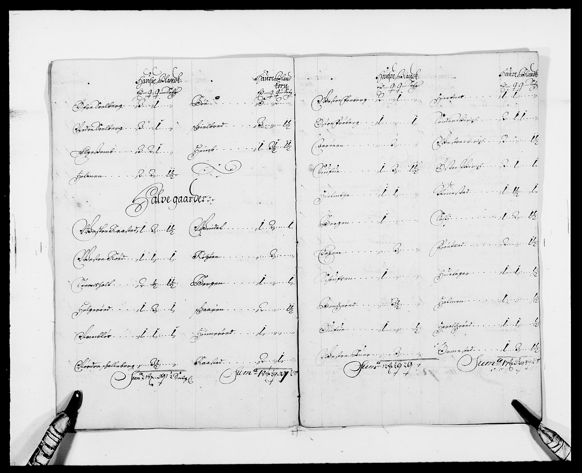 Rentekammeret inntil 1814, Reviderte regnskaper, Fogderegnskap, AV/RA-EA-4092/R33/L1972: Fogderegnskap Larvik grevskap, 1690-1691, p. 121