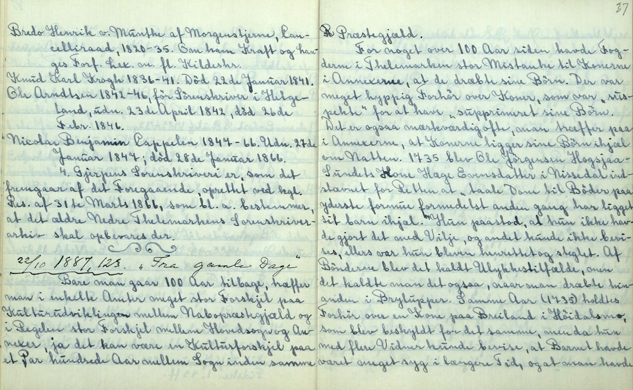 Rikard Berge, TEMU/TGM-A-1003/F/L0013/0018: 451-470 / 468 H. etc. Tvedten i "Fremskr." 1885-91, 1943-1944, p. 36-37