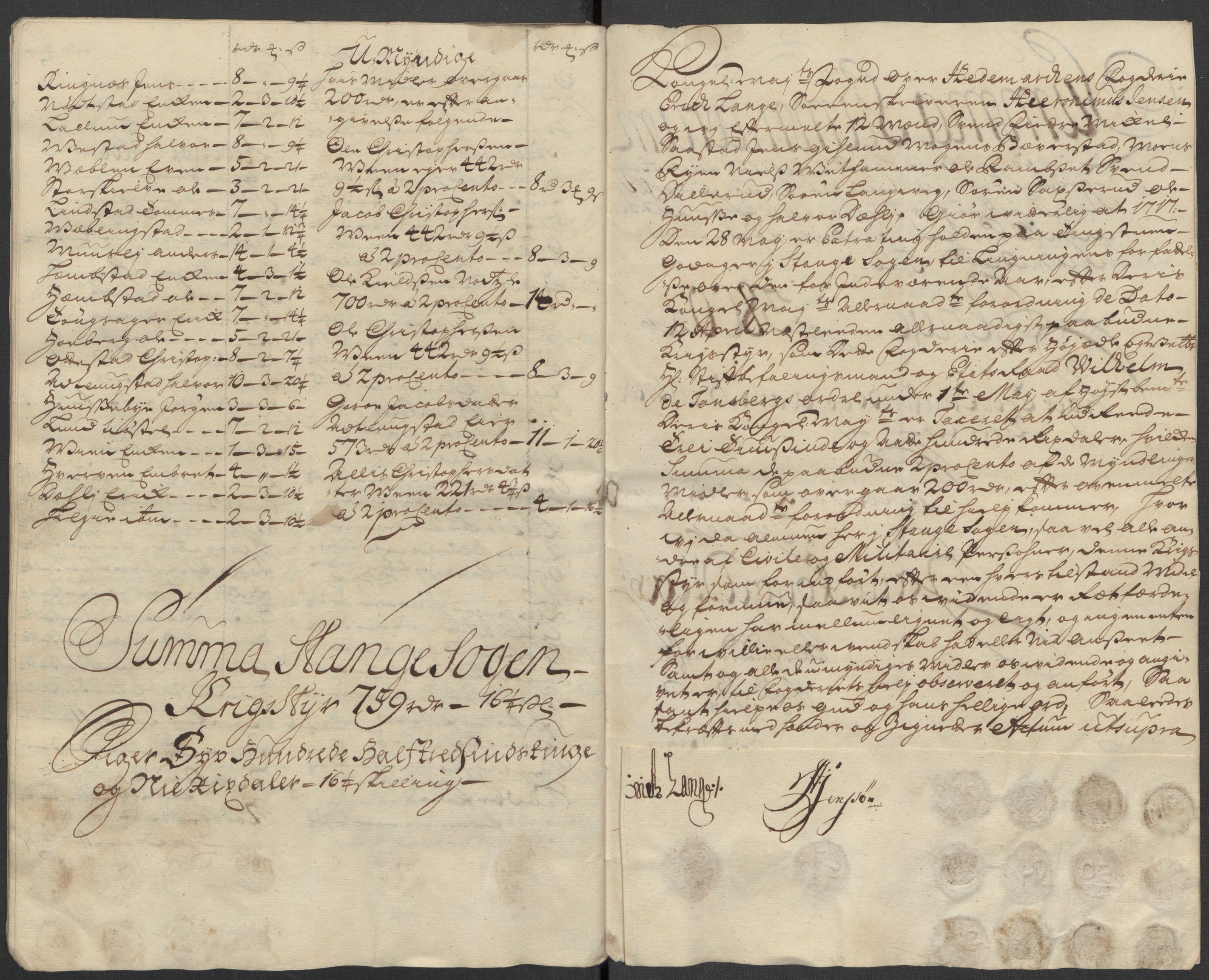 Rentekammeret inntil 1814, Reviderte regnskaper, Fogderegnskap, AV/RA-EA-4092/R16/L1056: Fogderegnskap Hedmark, 1717, p. 179