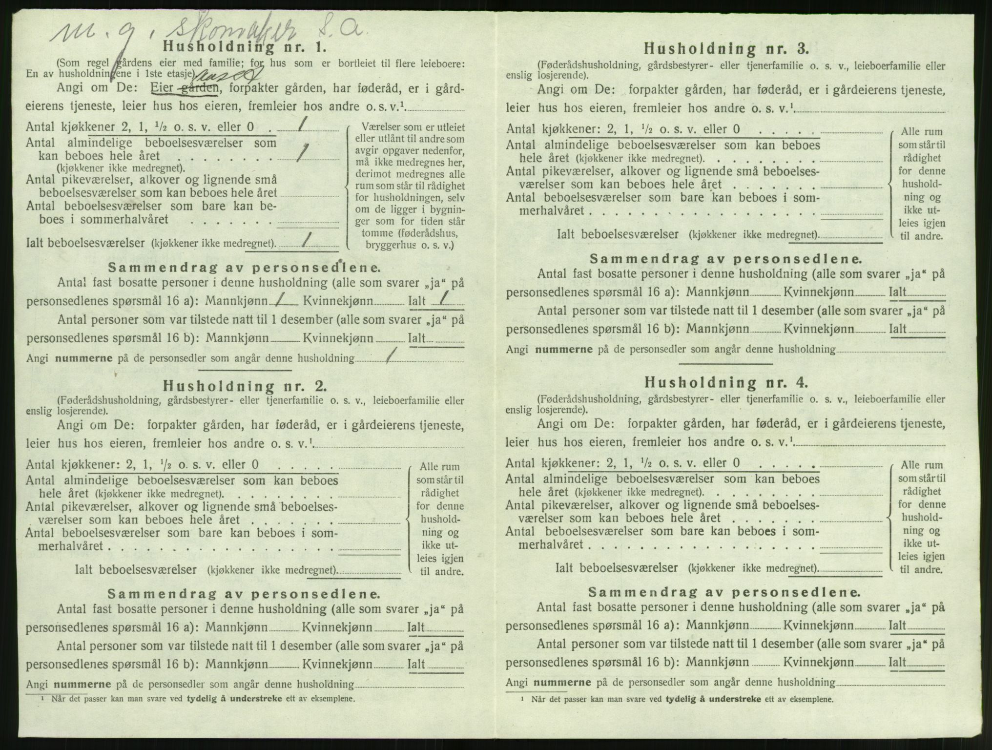 SAT, 1920 census for Herøy (MR), 1920, p. 262