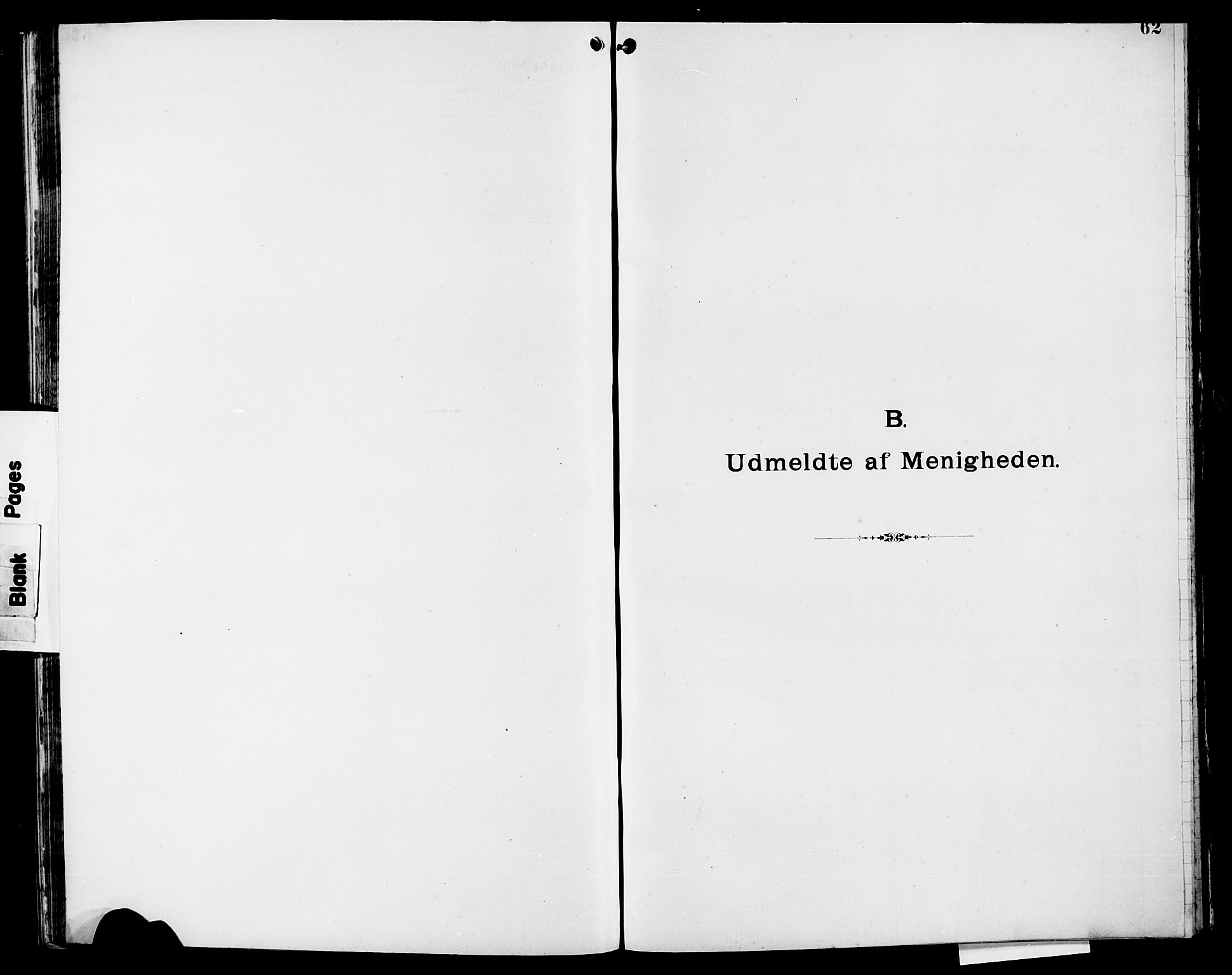 Pa 0160 - Vennenes Samfunn, Stavanger, SAST/A-100269/F/Fb/L0001: Dissenter register no. 1, 1860-1897, p. 62