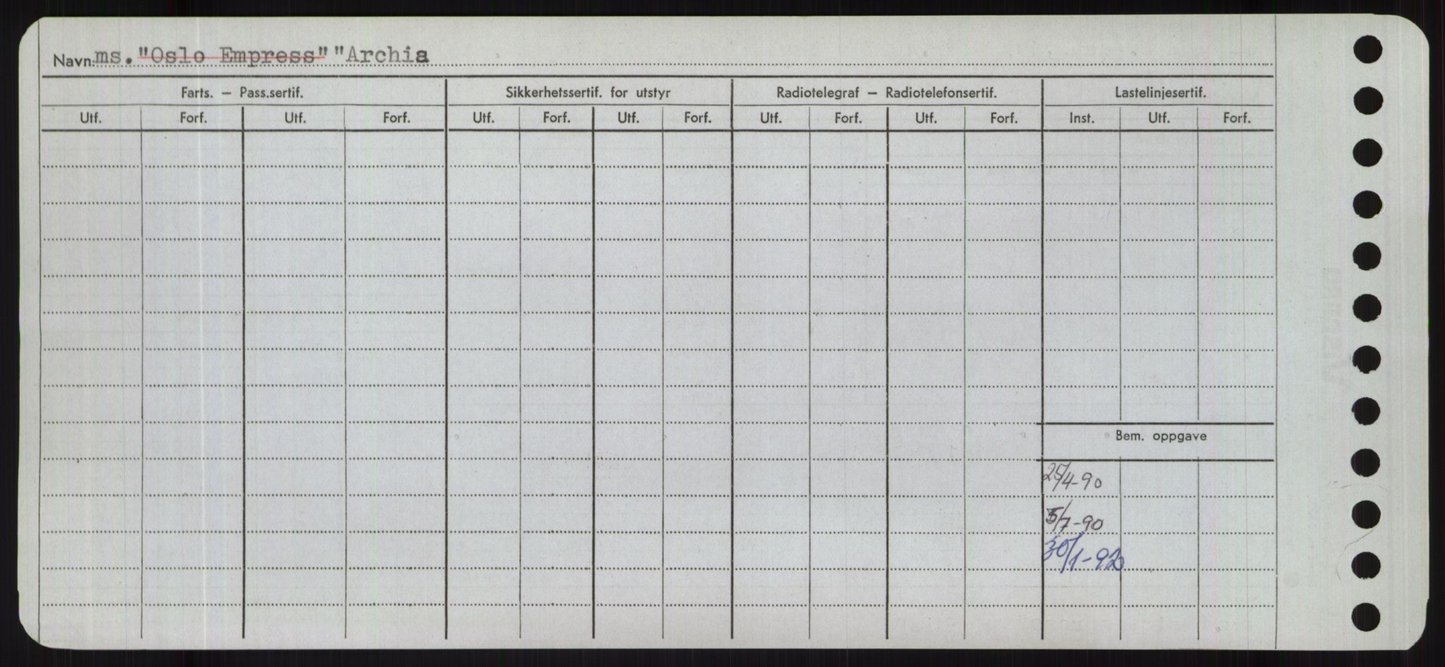 Sjøfartsdirektoratet med forløpere, Skipsmålingen, RA/S-1627/H/Hd/L0002: Fartøy, Apa-Axe, p. 42